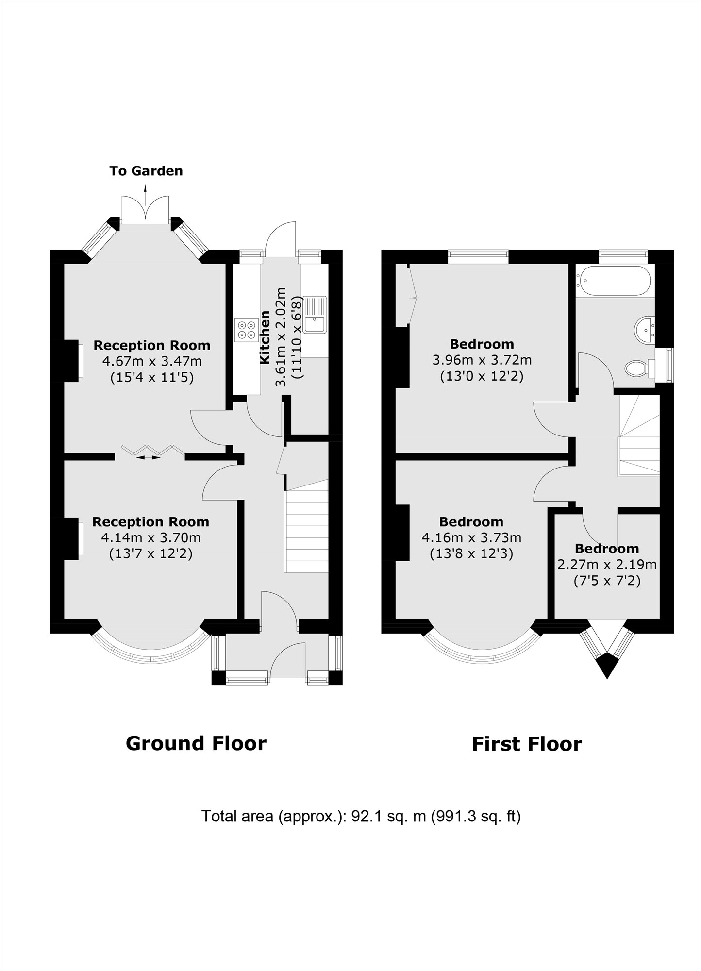 270, Shooters Hill Road, London floorplan