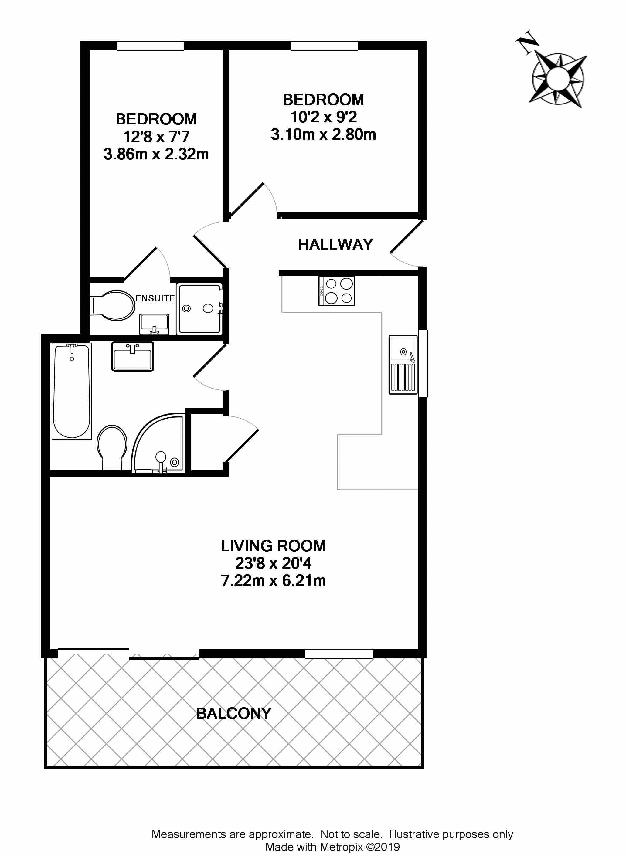 2 Bedrooms Flat for sale in Mylne Close, High Wycombe HP13