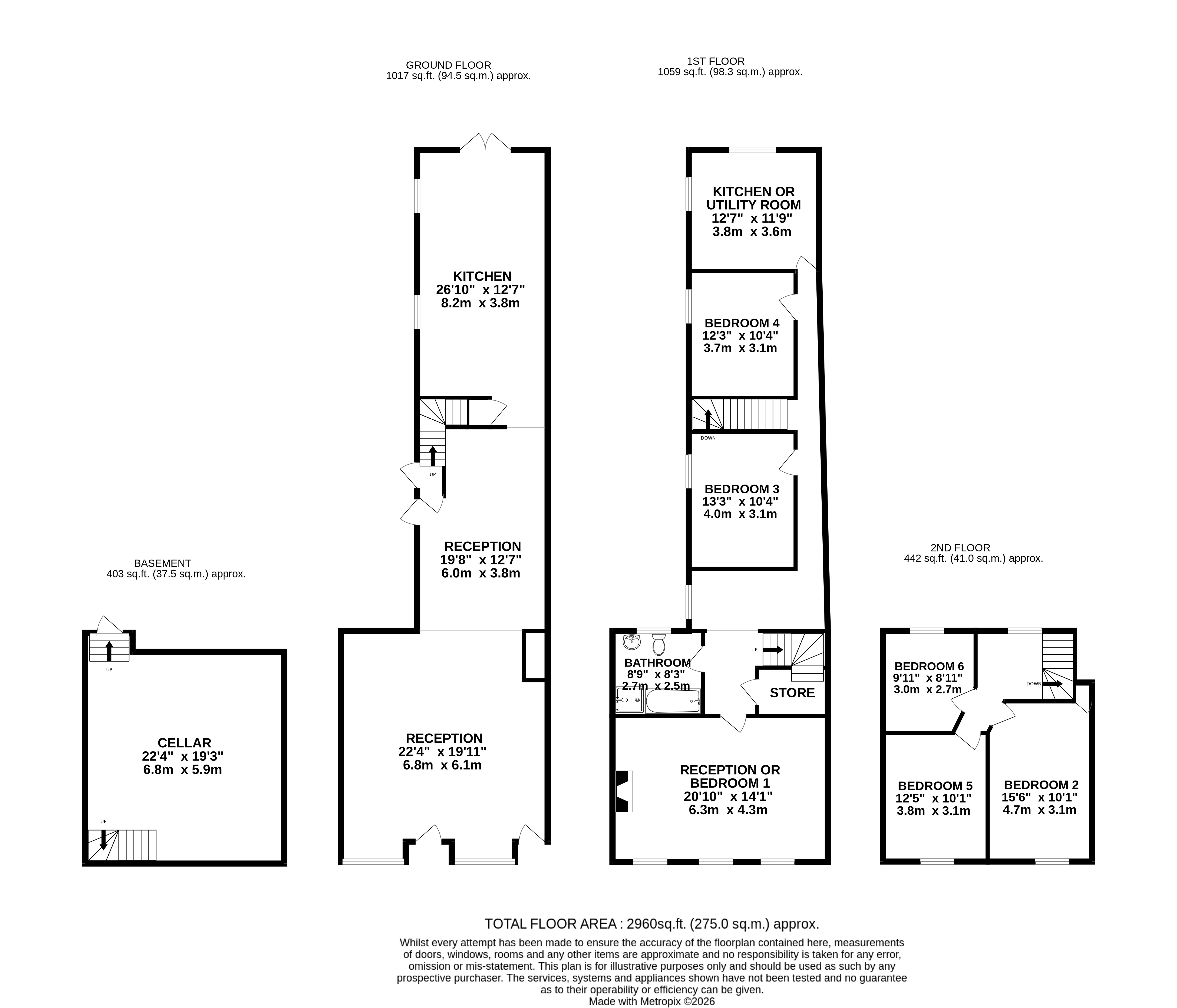 13, Church Street, Harwich floorplan