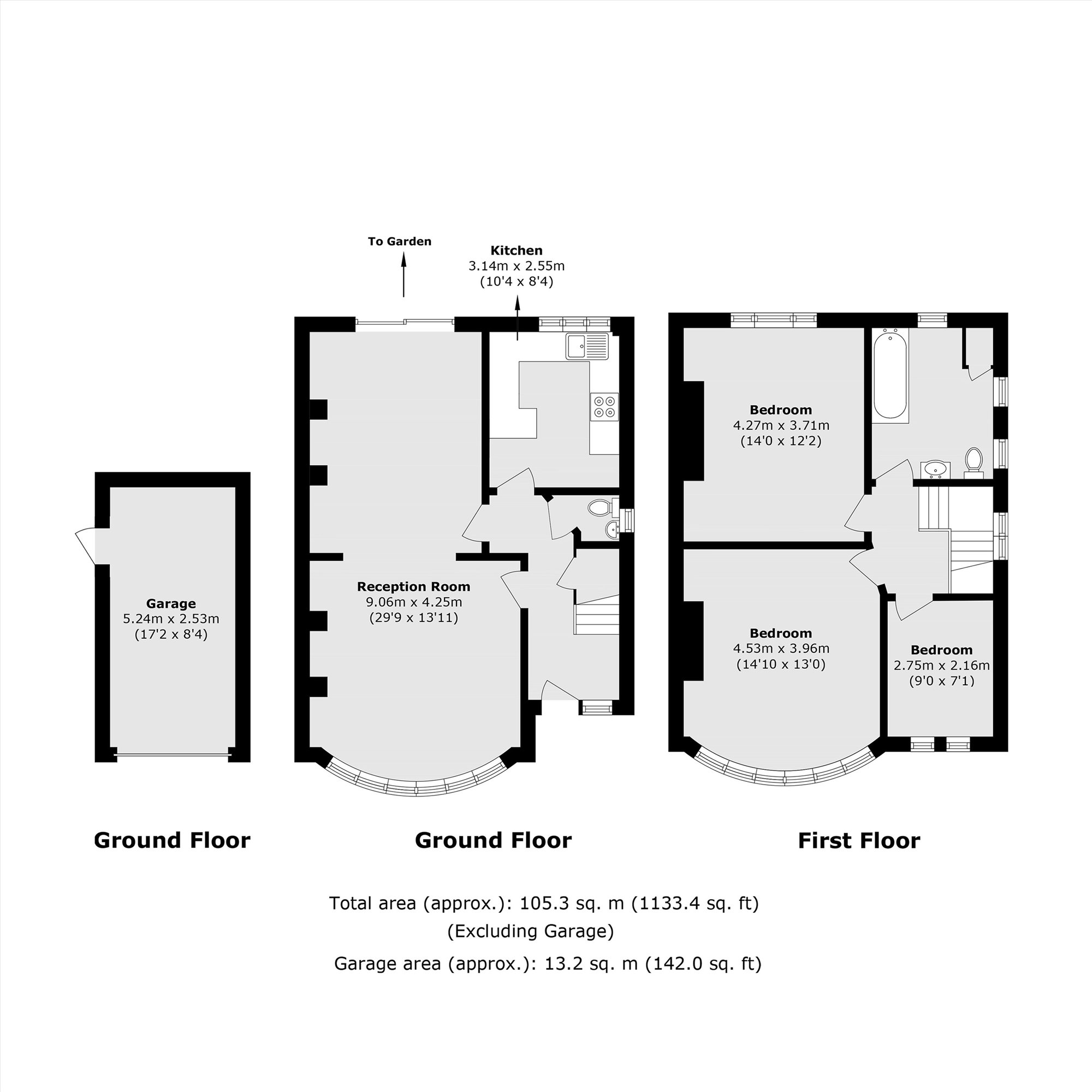 11, Walmington Fold, London floorplan
