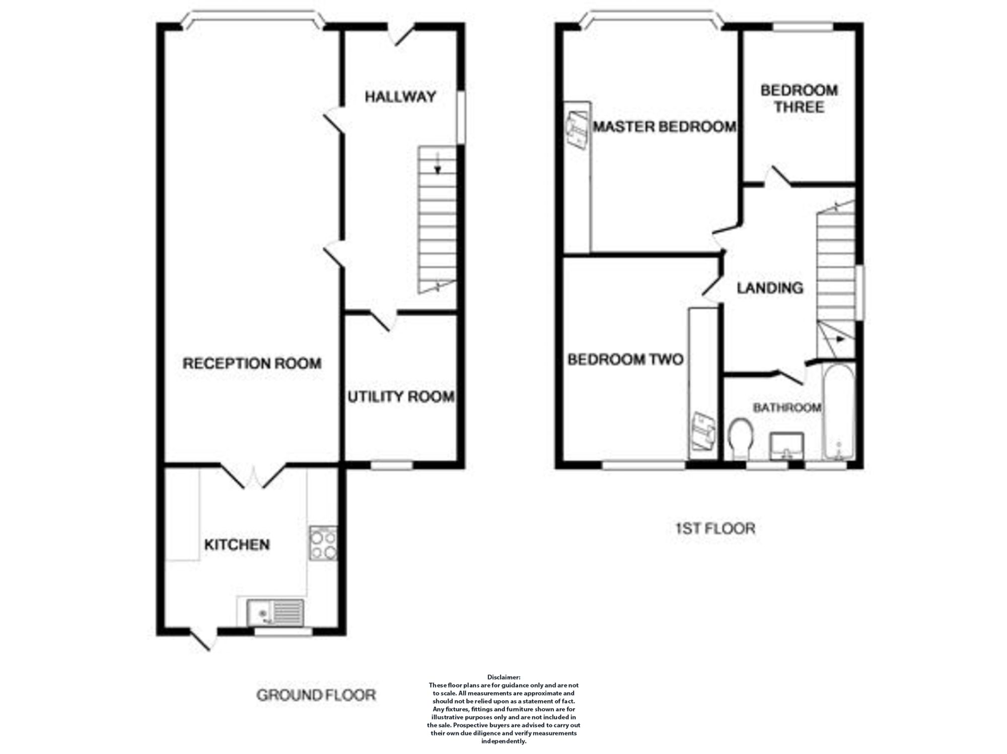 48, Merlin Crescent, Edgware floorplan