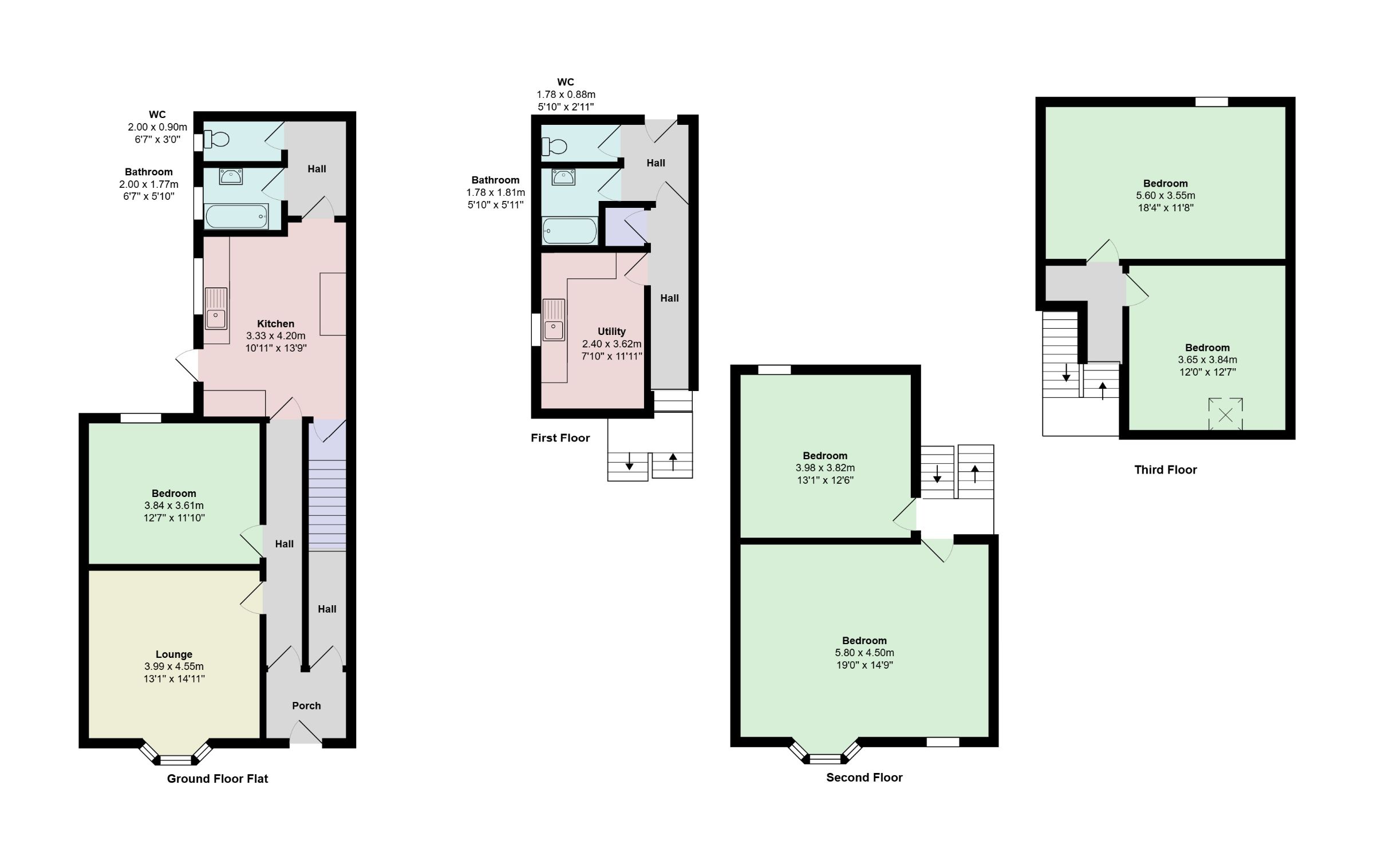 30 Park Street, Bridgend floorplan