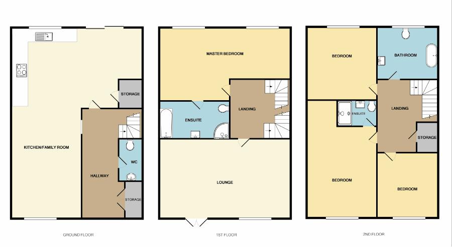 4 Bedrooms Mews house to rent in Royal Way, Baddeley Green, Stoke-On-Trent ST2