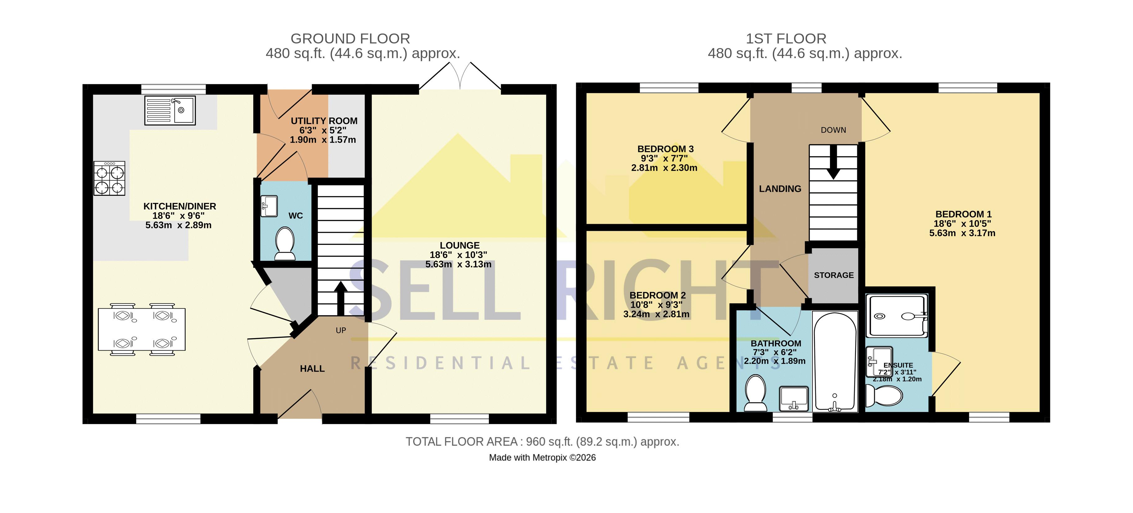 12, Cilffordd Y Coed, Cardiff floorplan