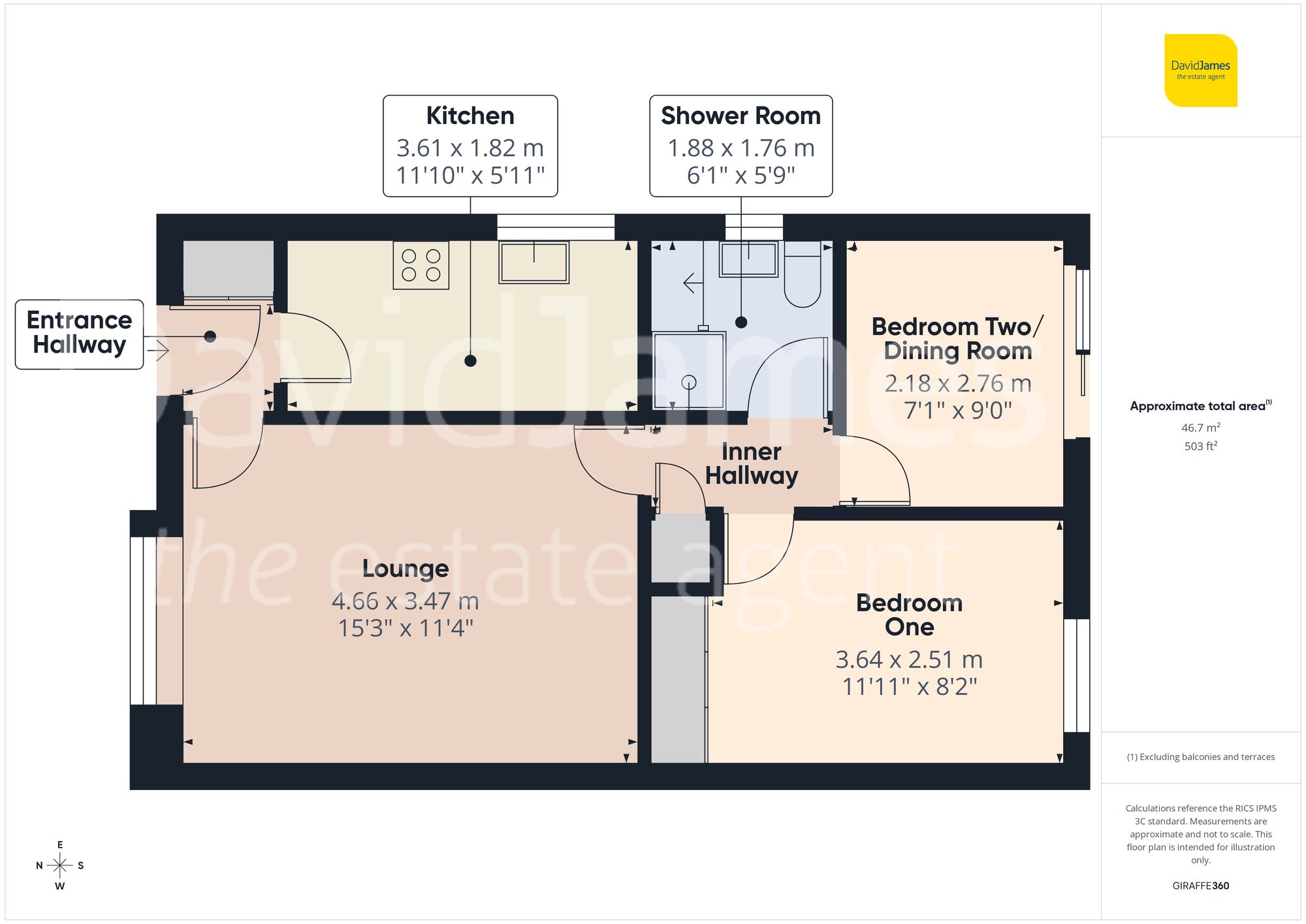 52 Lambeth Road, Nottingham floorplan