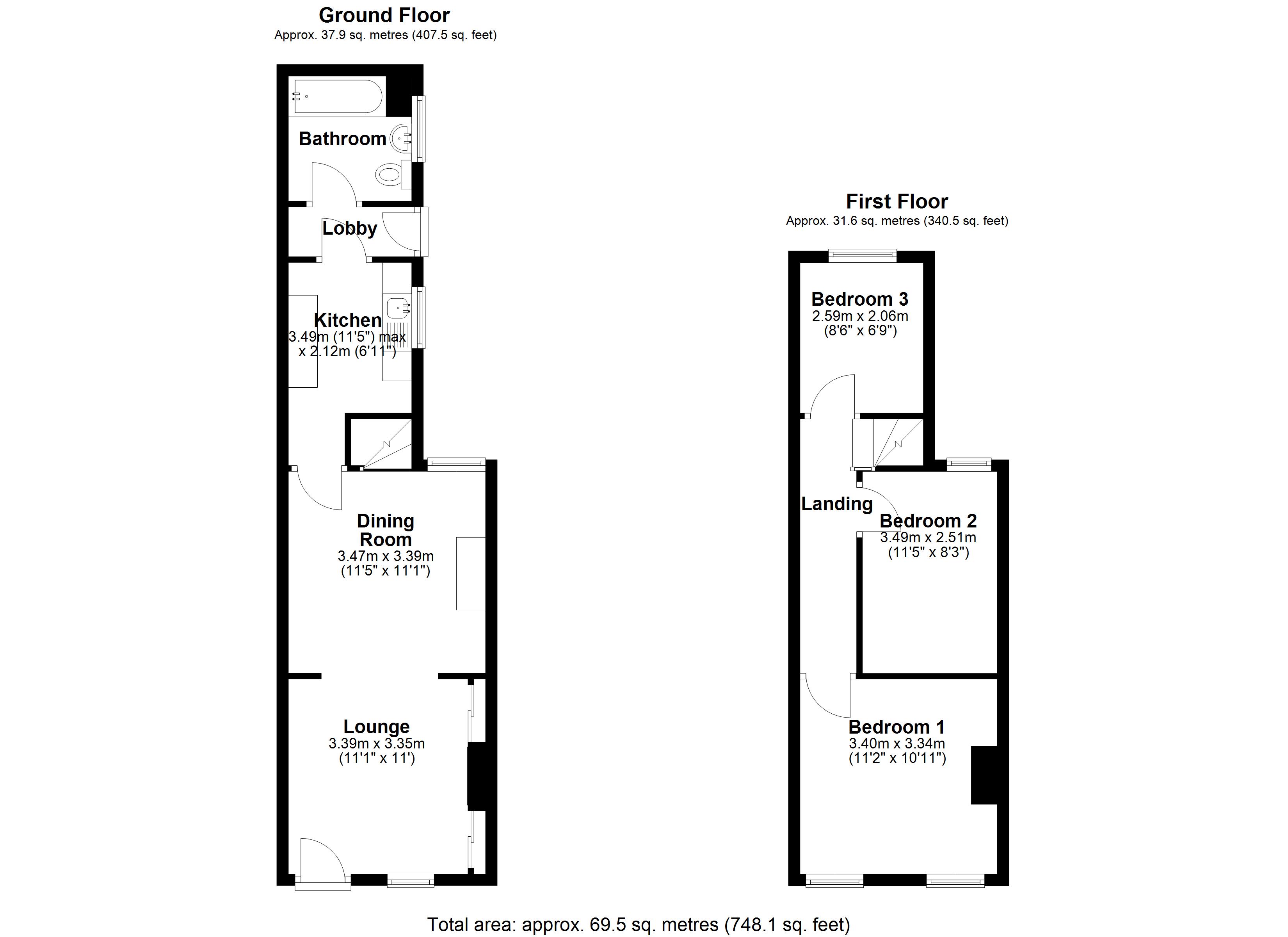 17, Pearce Road, Suffolk floorplan