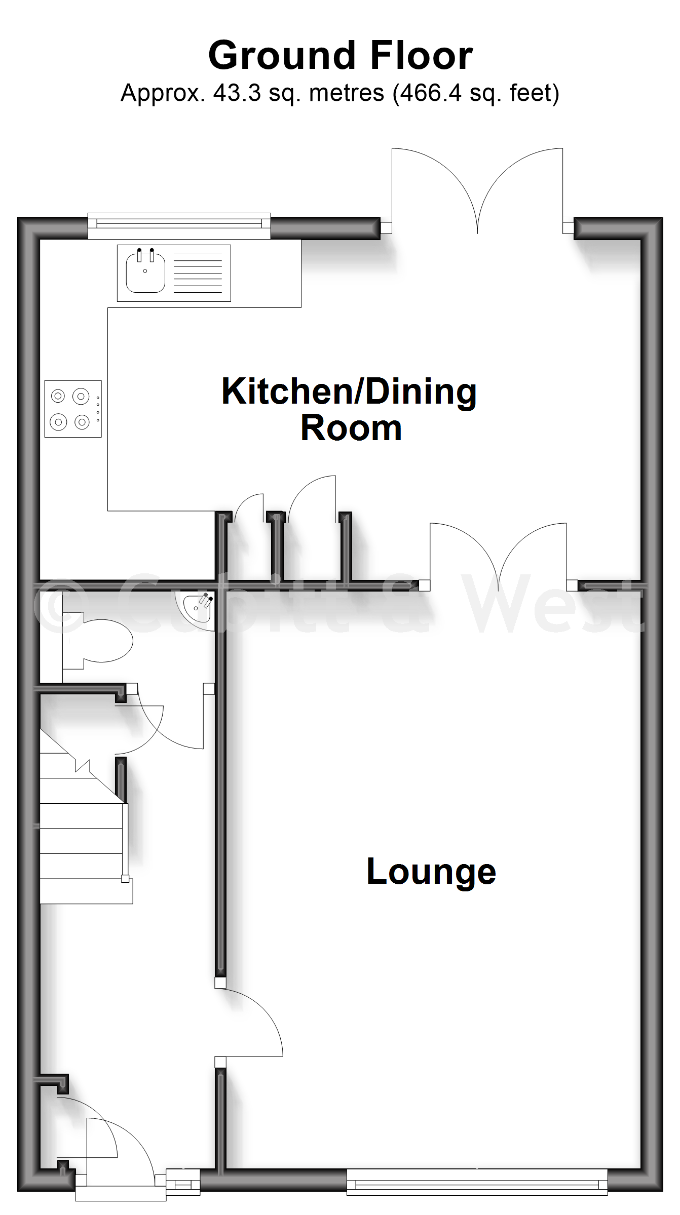 Bramber Cottage, Hillcrest Drive, Ashington floorplan