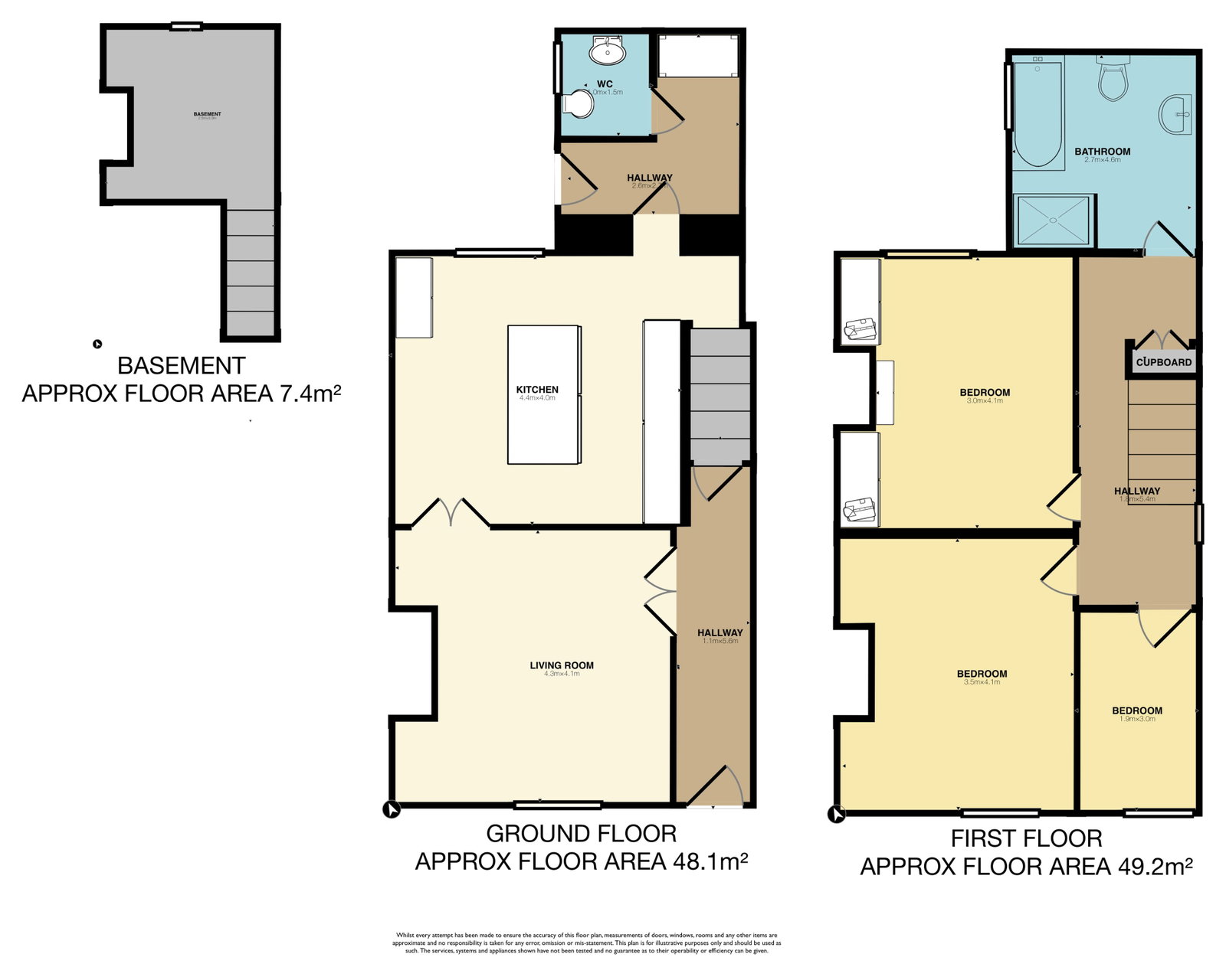 866, Edenfield Road, Rochdale floorplan