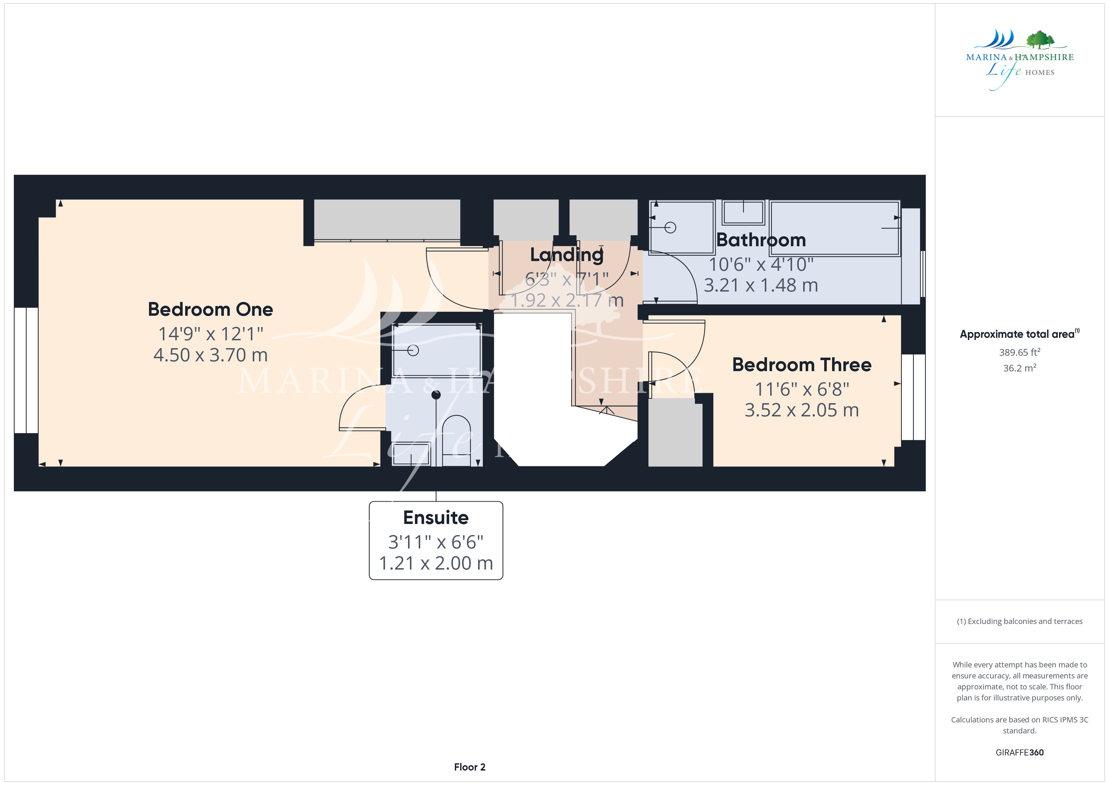 9, Carne Place, Portsmouth floorplan