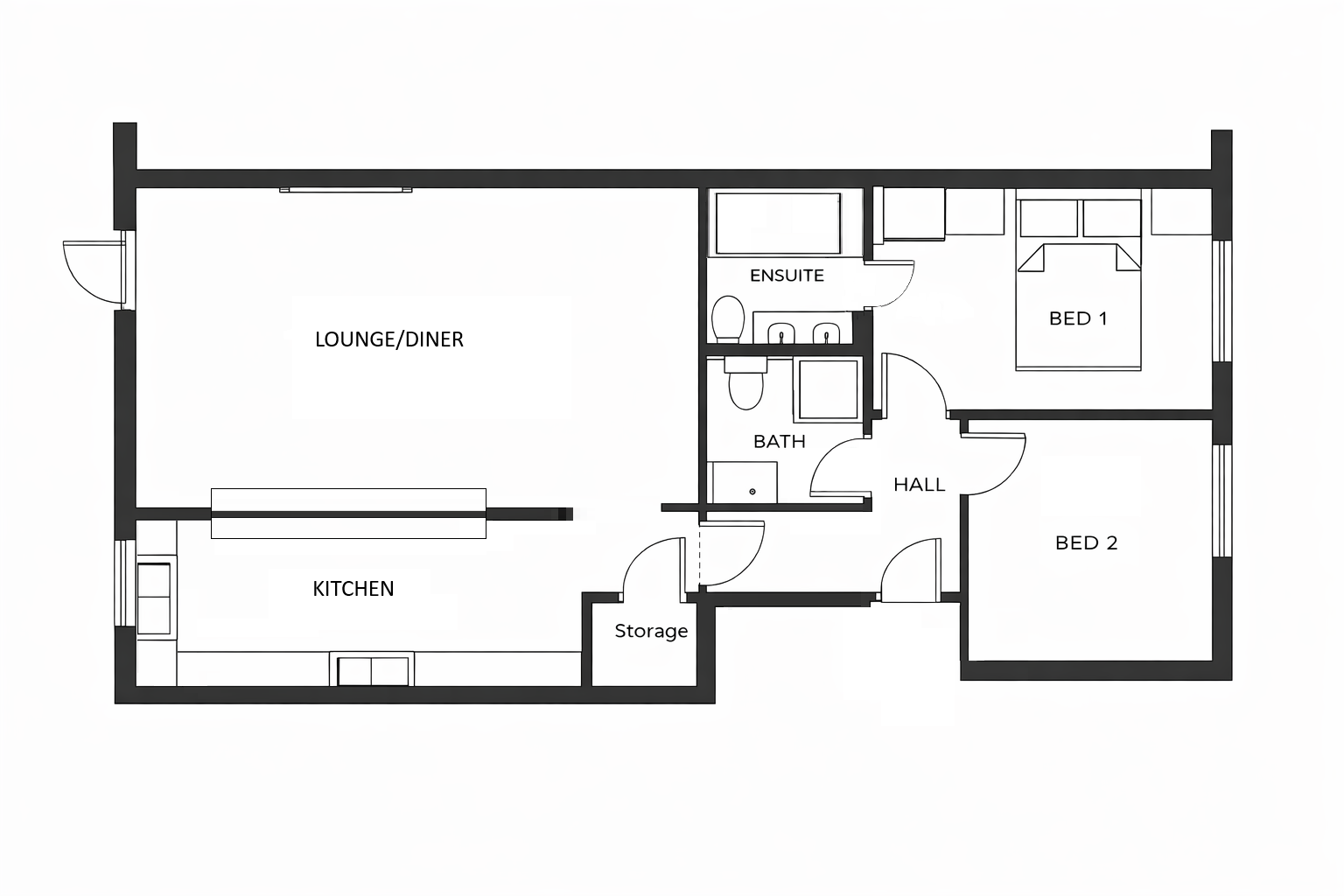 55 Aspen Gardens, Poole floorplan