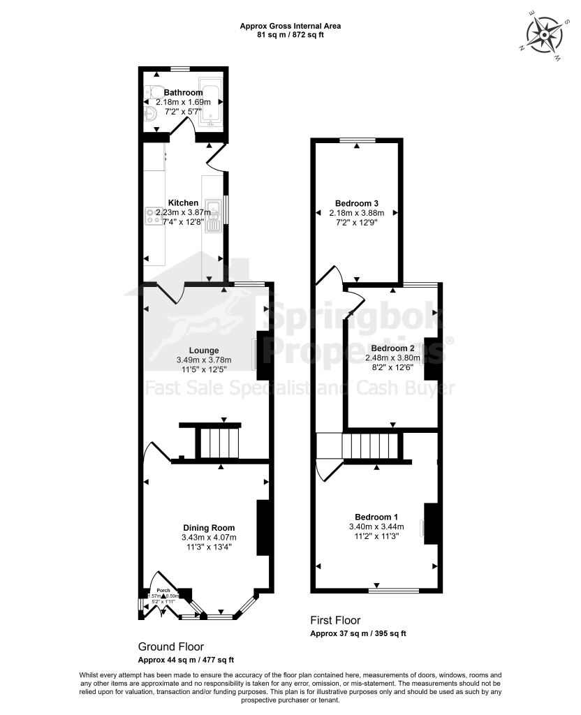 140, Bell Green Road, Coventry floorplan
