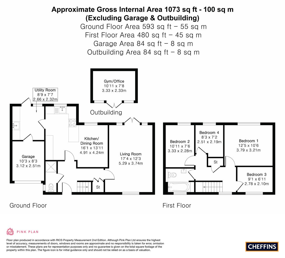 4, Hallwyck Gardens, Newmarket floorplan