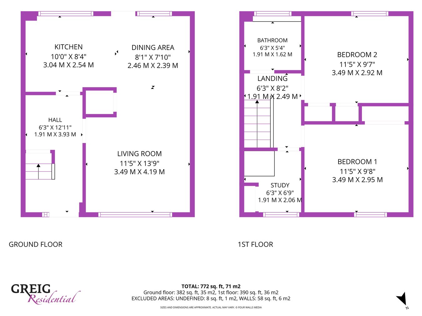 14, Macintosh Place, Kilmarnock floorplan