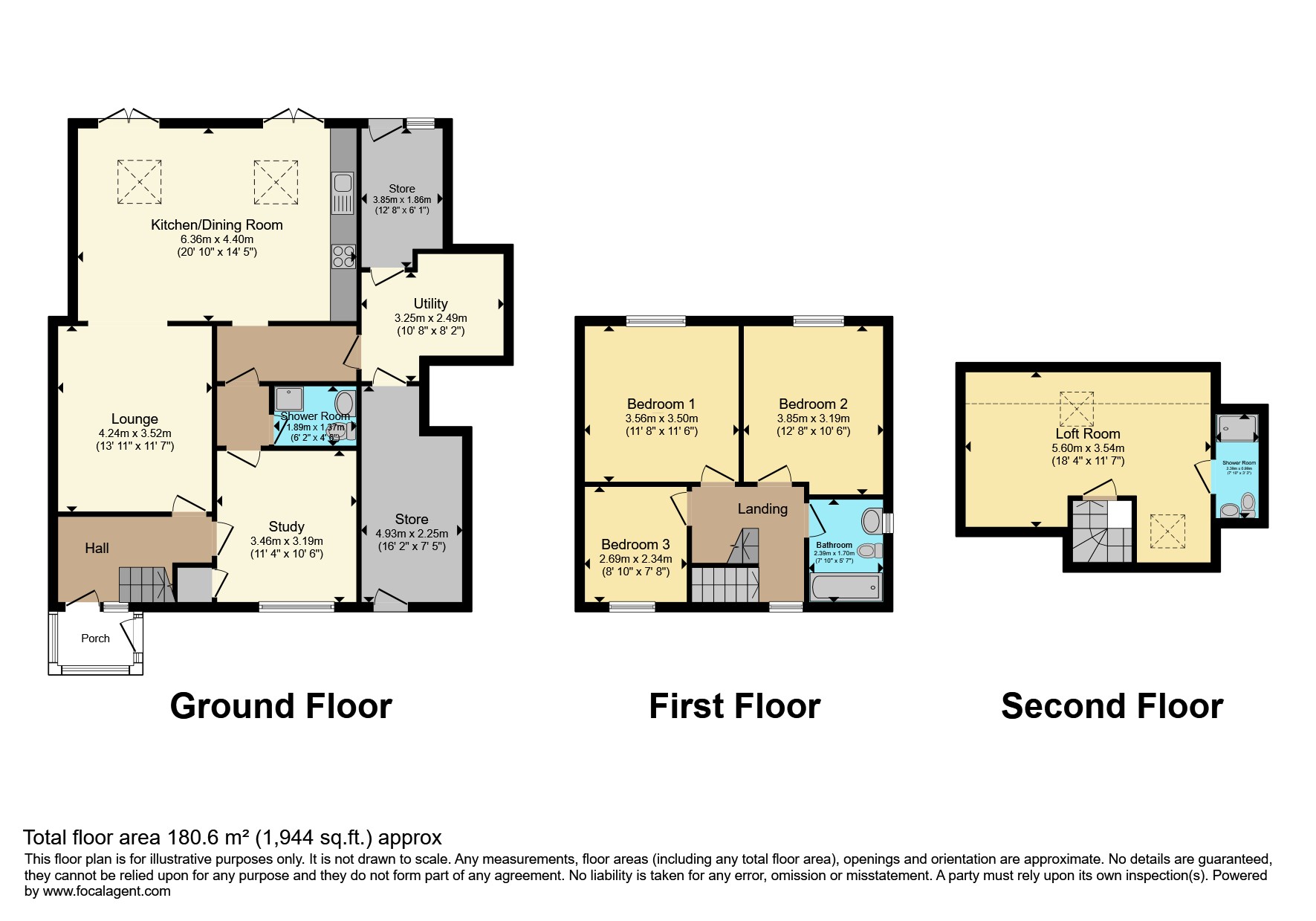37, Peel Street, Sutton-in-ashfield floorplan