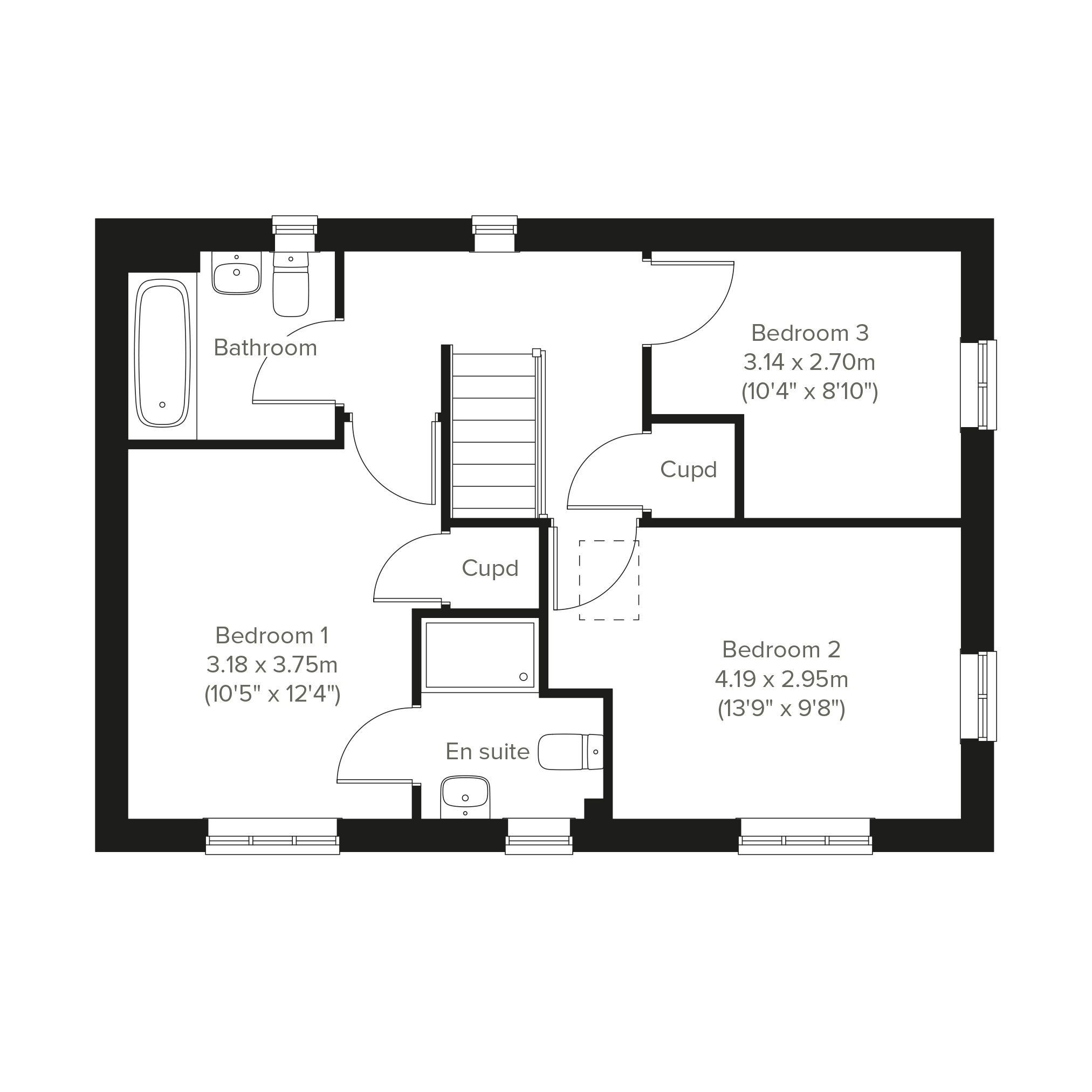 29, Fairy Beck, Carlisle floorplan