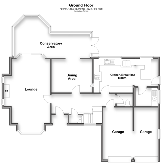Oxshott Road, Leatherhead floorplan