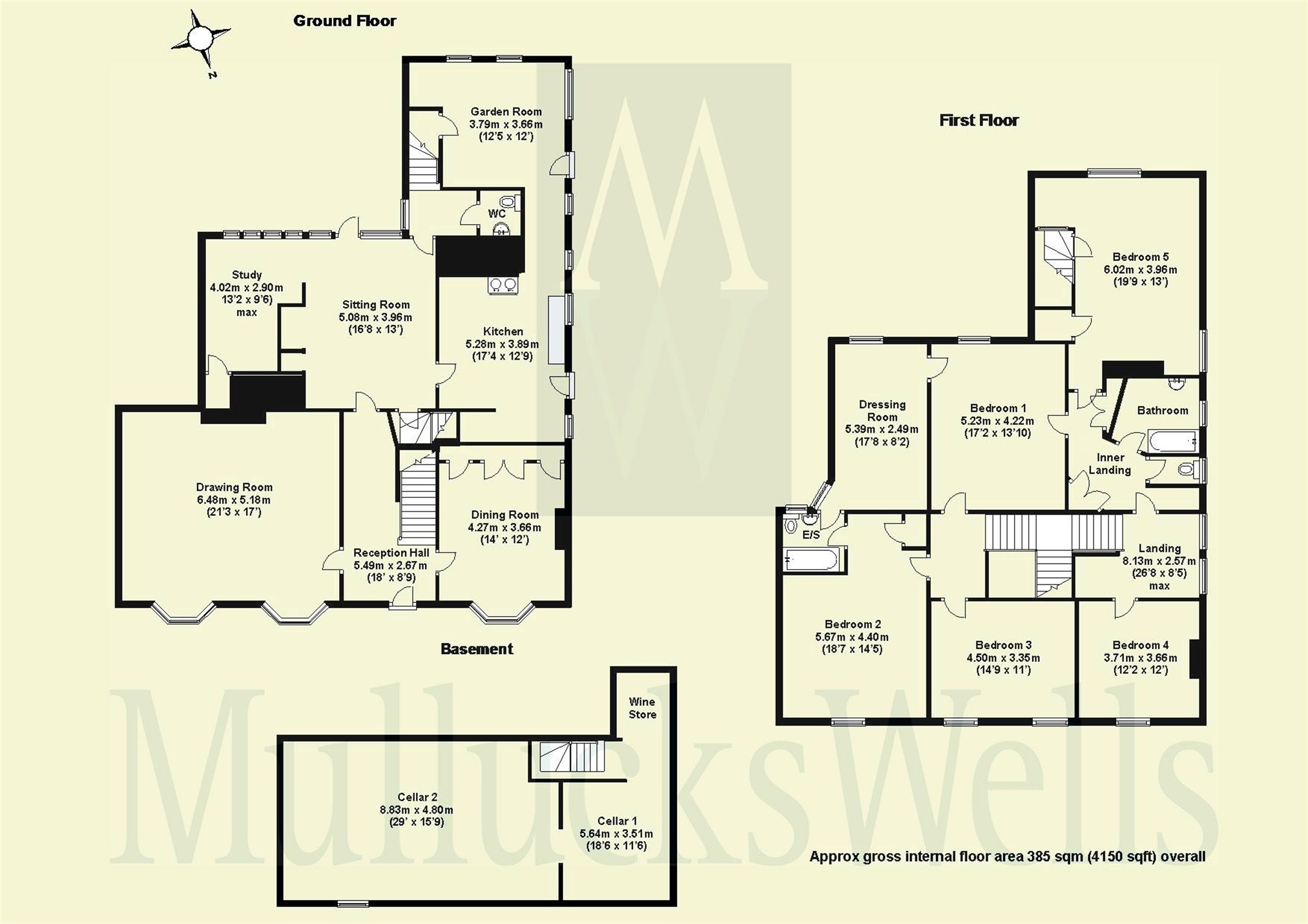 5 Bedrooms Detached house for sale in Town Street, Thaxted, Nr Great Dunmow, Essex CM6