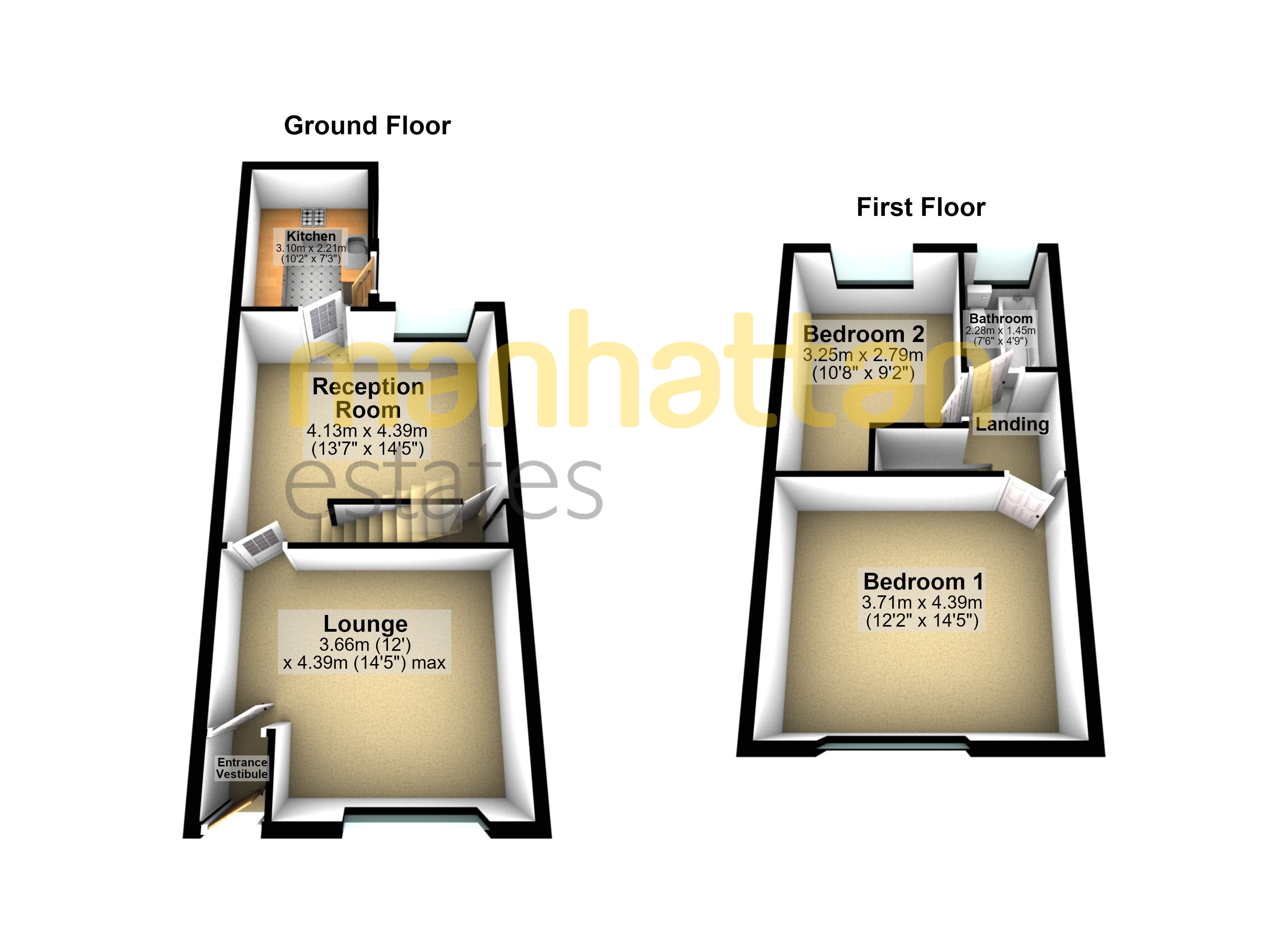 St. Augustine Street, Bolton floorplan