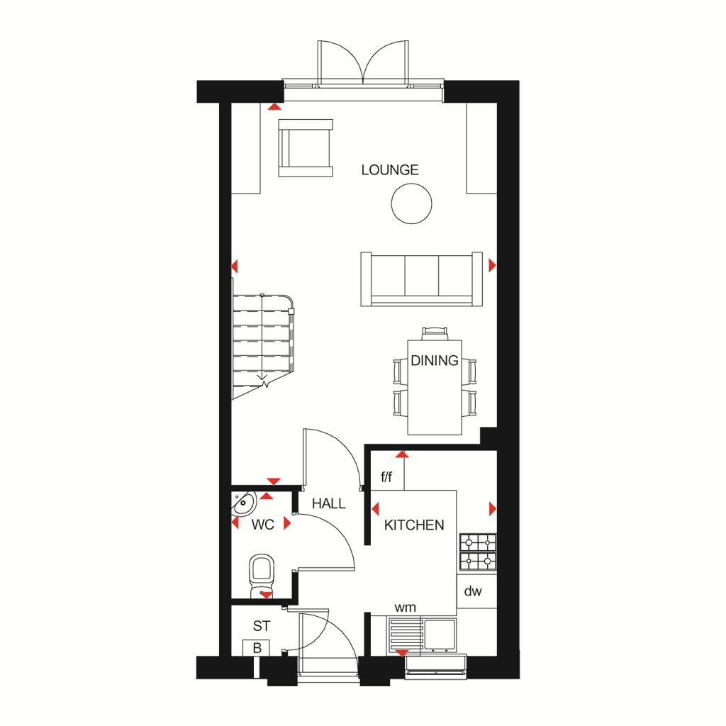 2 Bedrooms Semi-detached house for sale in 