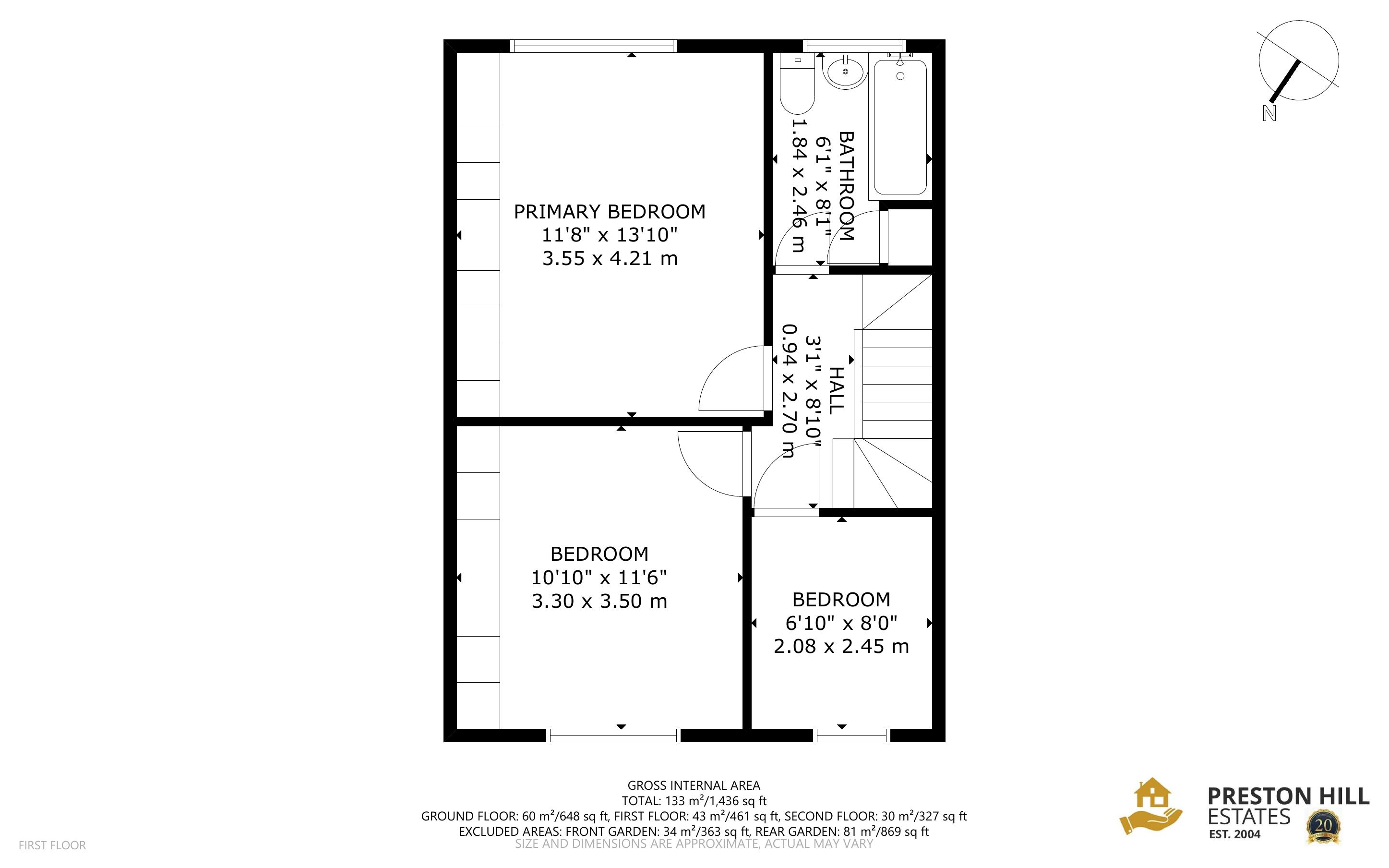 37, Warren Road, London floorplan