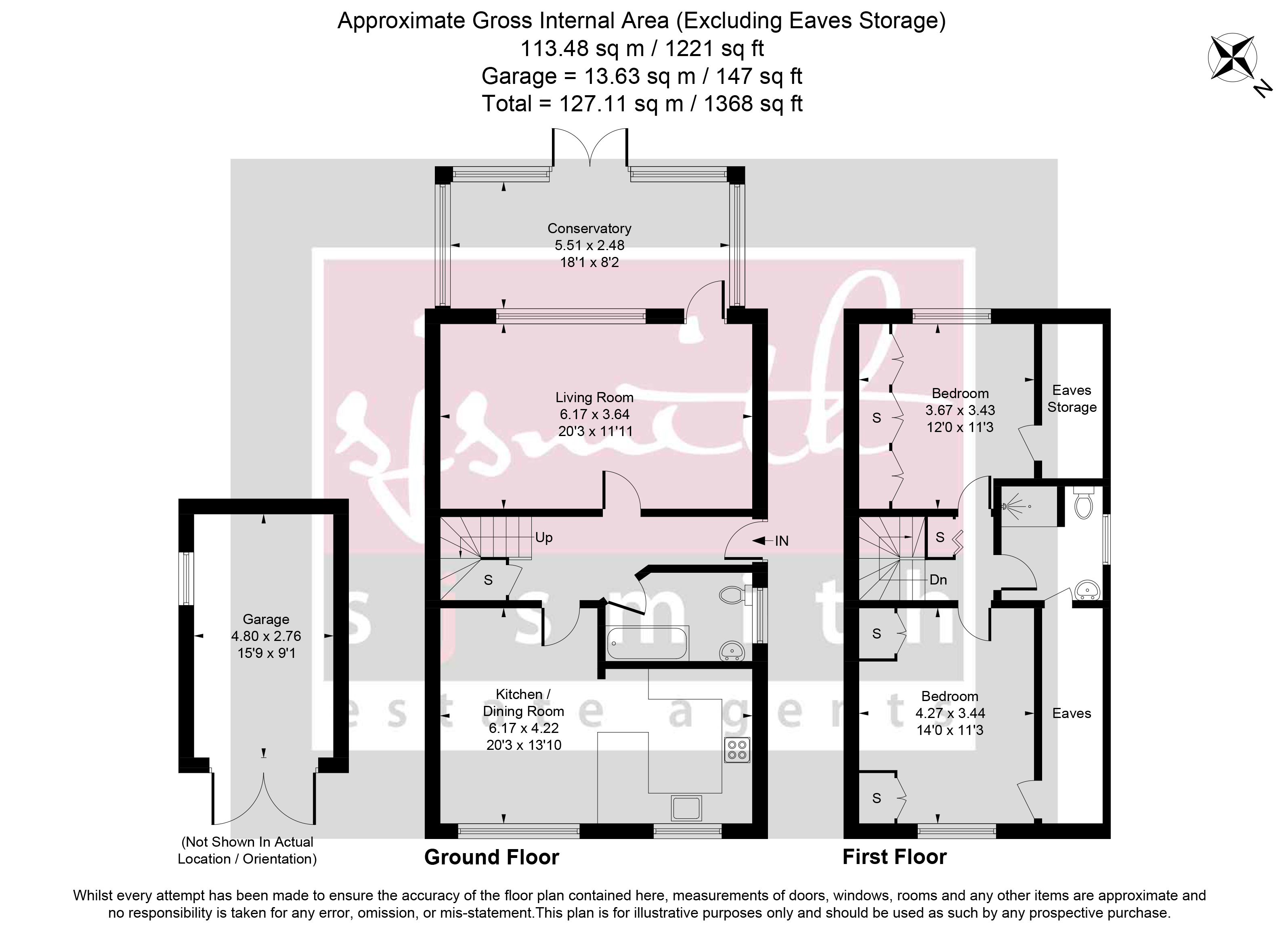 102, Chesterfield Road, Ashford floorplan