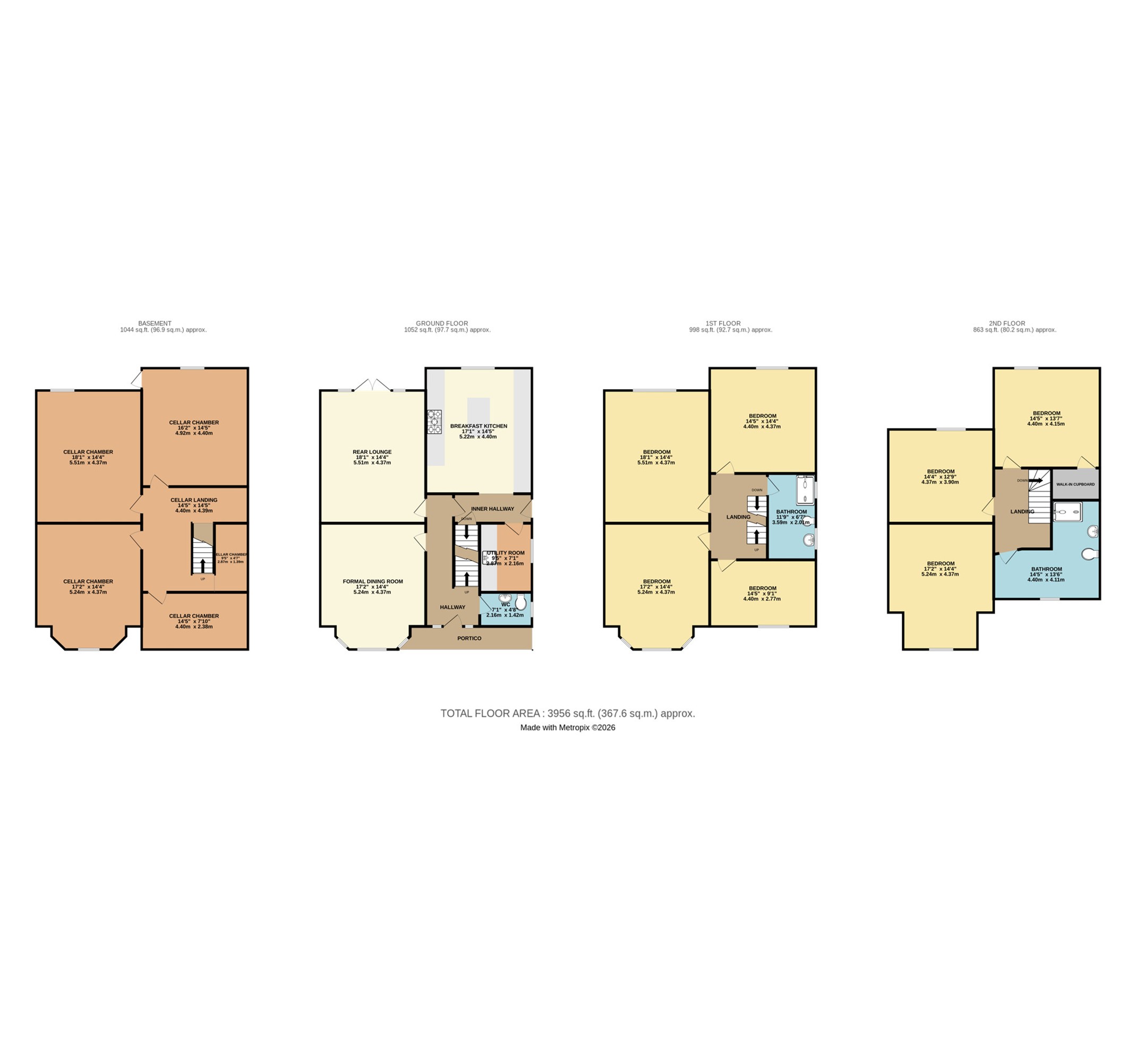 'Petney', 33, Clifton Road, Stockport floorplan