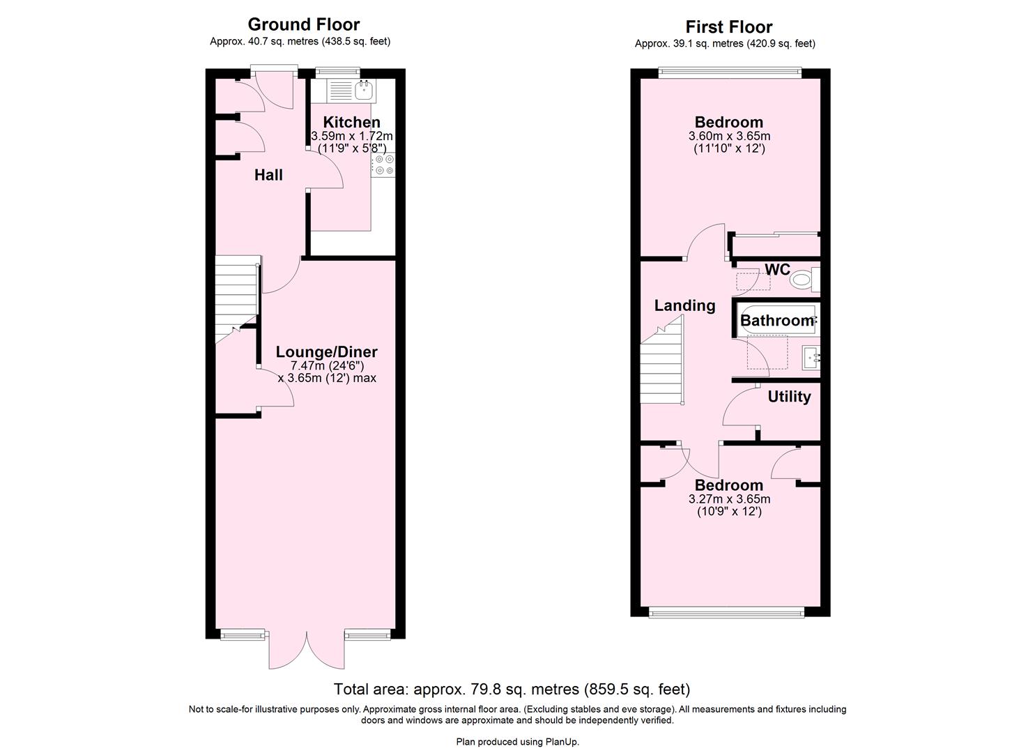 69, Ouse Lea, York floorplan