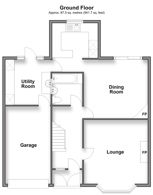 Wilmot Way, Banstead floorplan