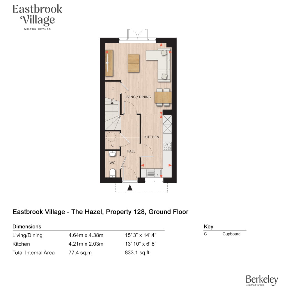 128, Milton Keynes, Mk16 0Hr, Milton Keynes floorplan