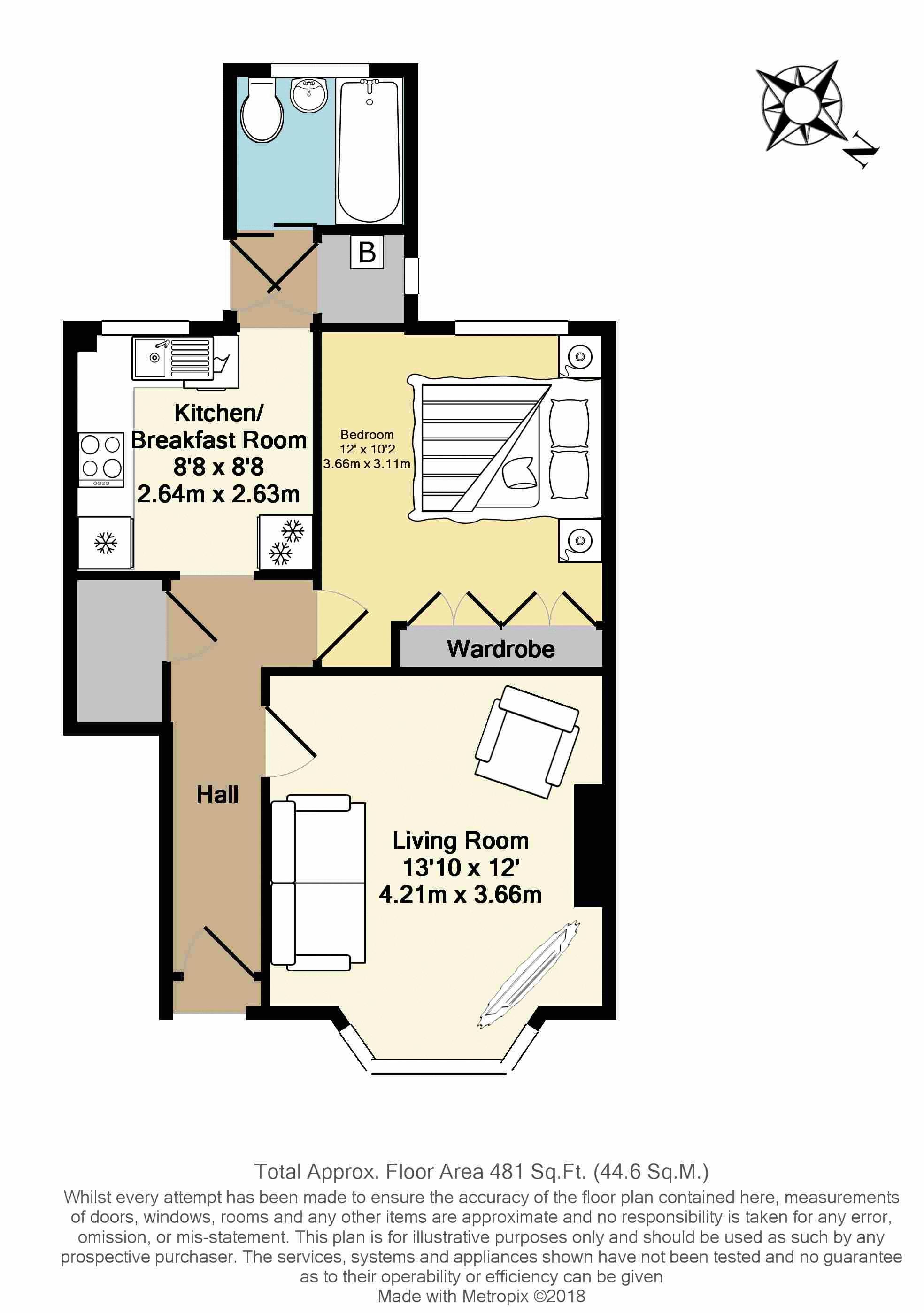 1 Bedrooms Maisonette to rent in Reading Road, Northolt UB5