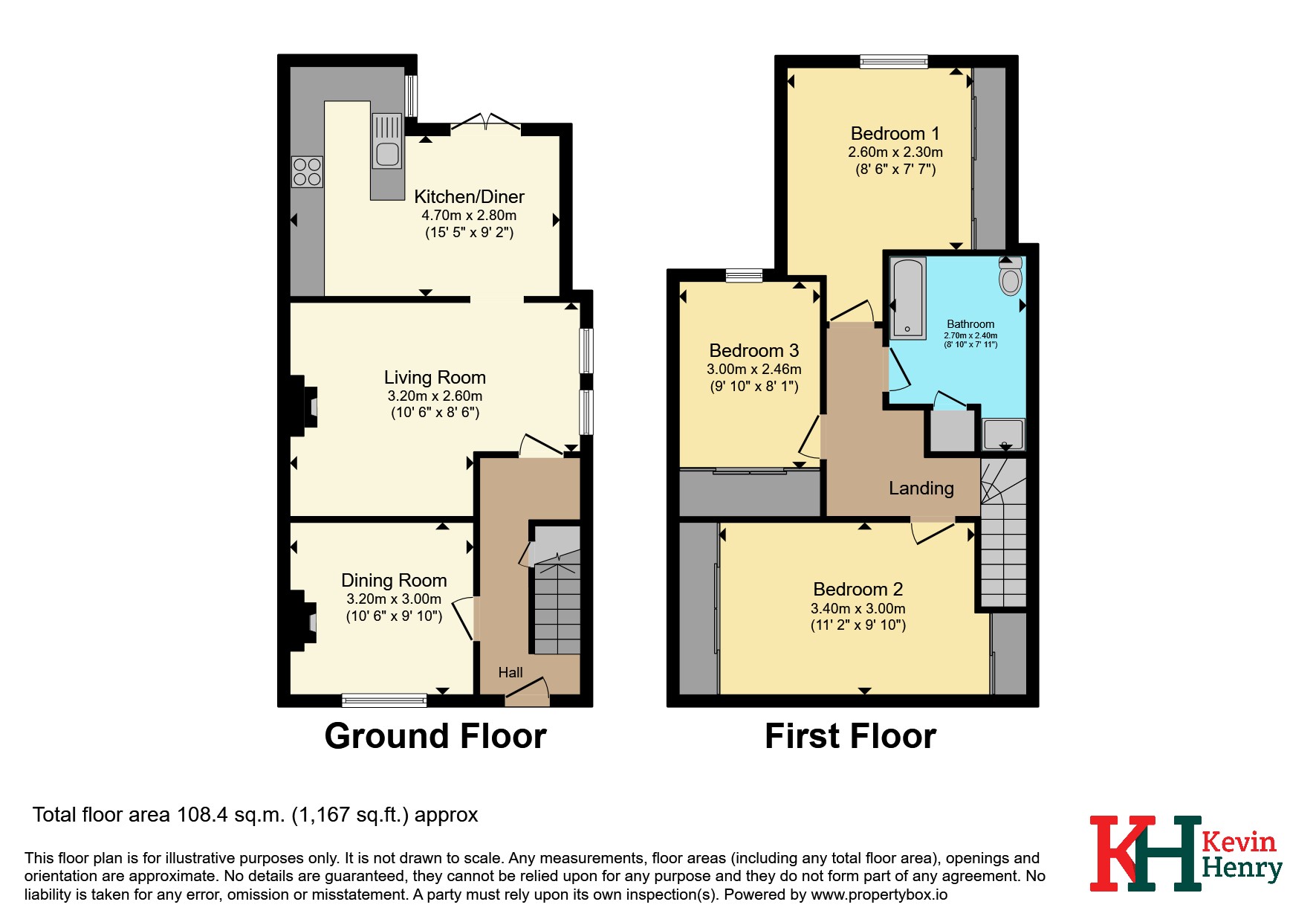 54, Victoria Avenue, Saffron Walden floorplan