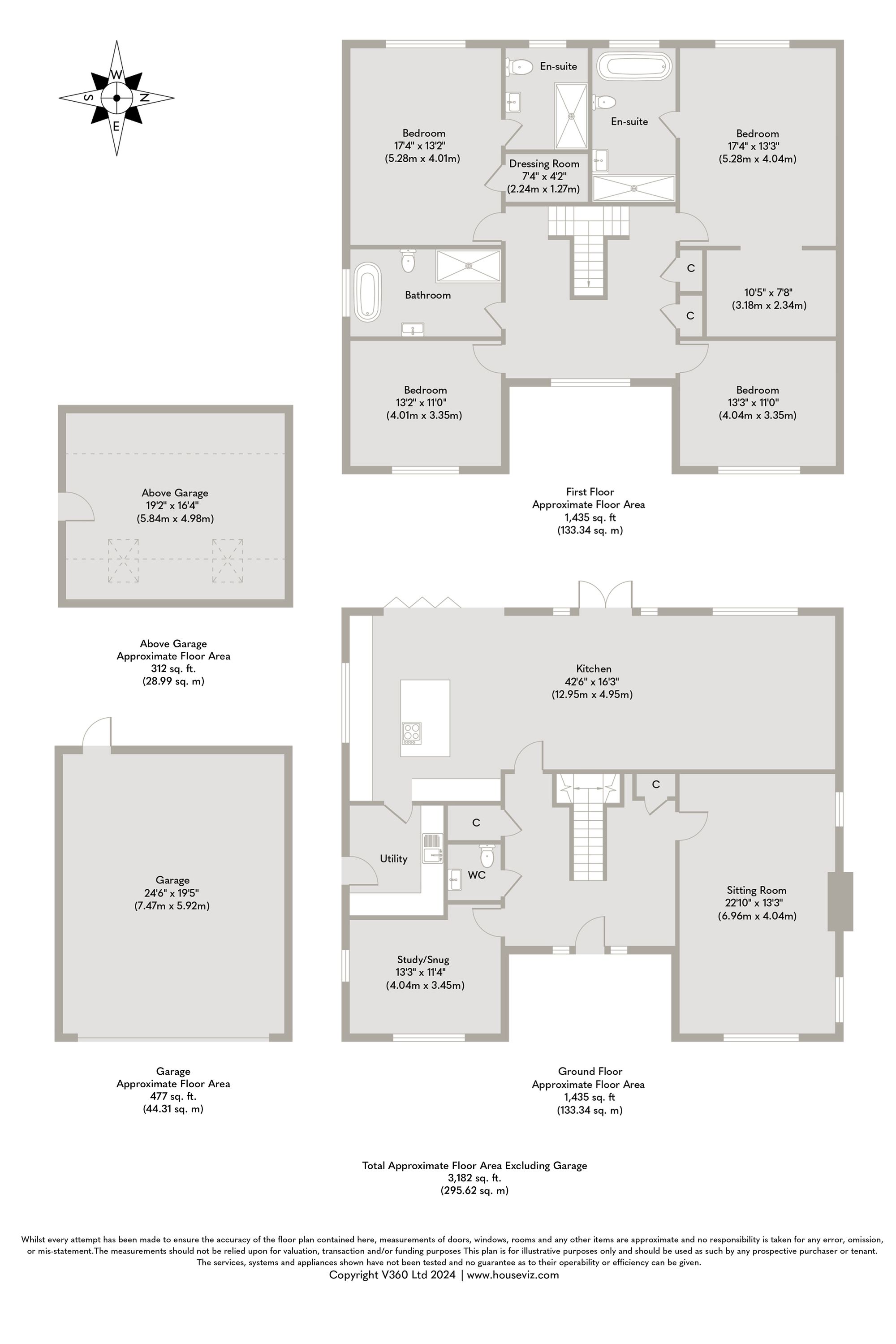 The Gables, 1 Highview Close, Thetford floorplan