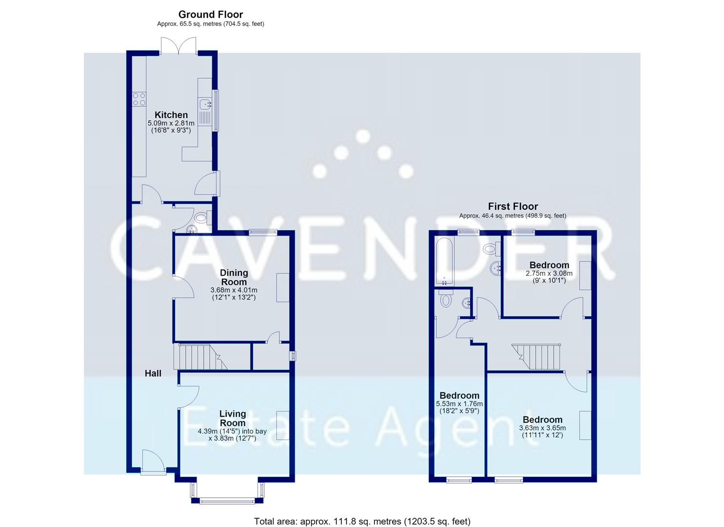 9, College Road, Guildford floorplan
