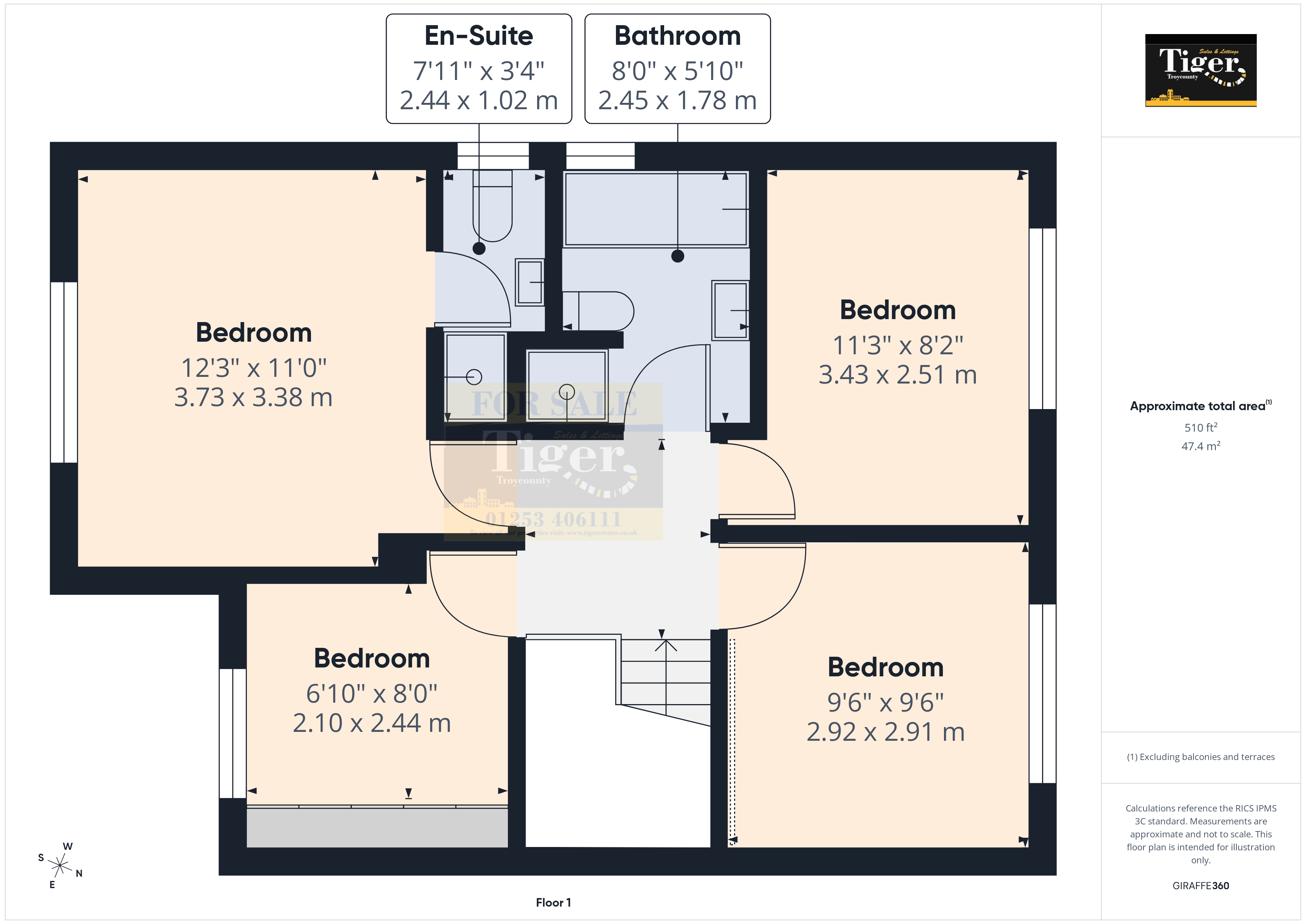 18, Roxburgh Road, Blackpool floorplan
