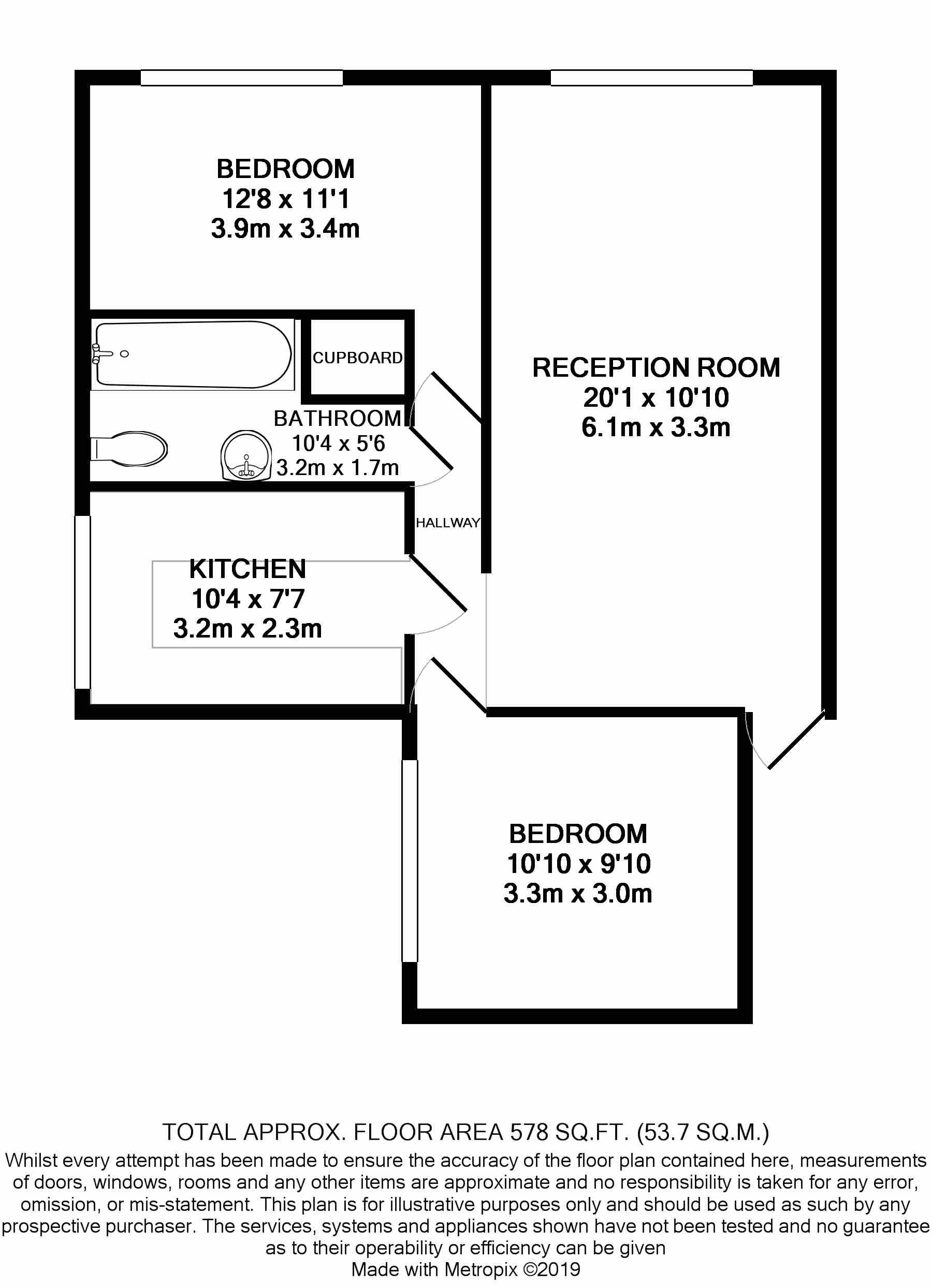 2 Bedrooms Flat for sale in Cheyne Court, Canning Road, Croydon CR0