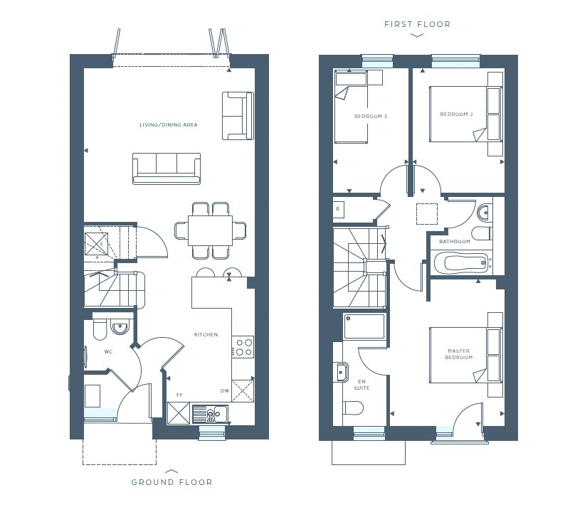 Plot 42, The Warton, Laureate Fields, Ferry Road, Felixstowe IP11, 3