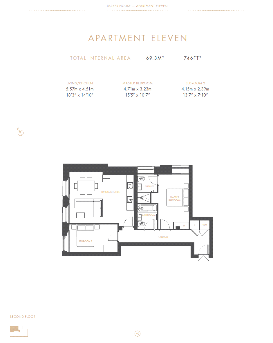 2 Bedrooms Flat for sale in Cuthbert Street, London W2