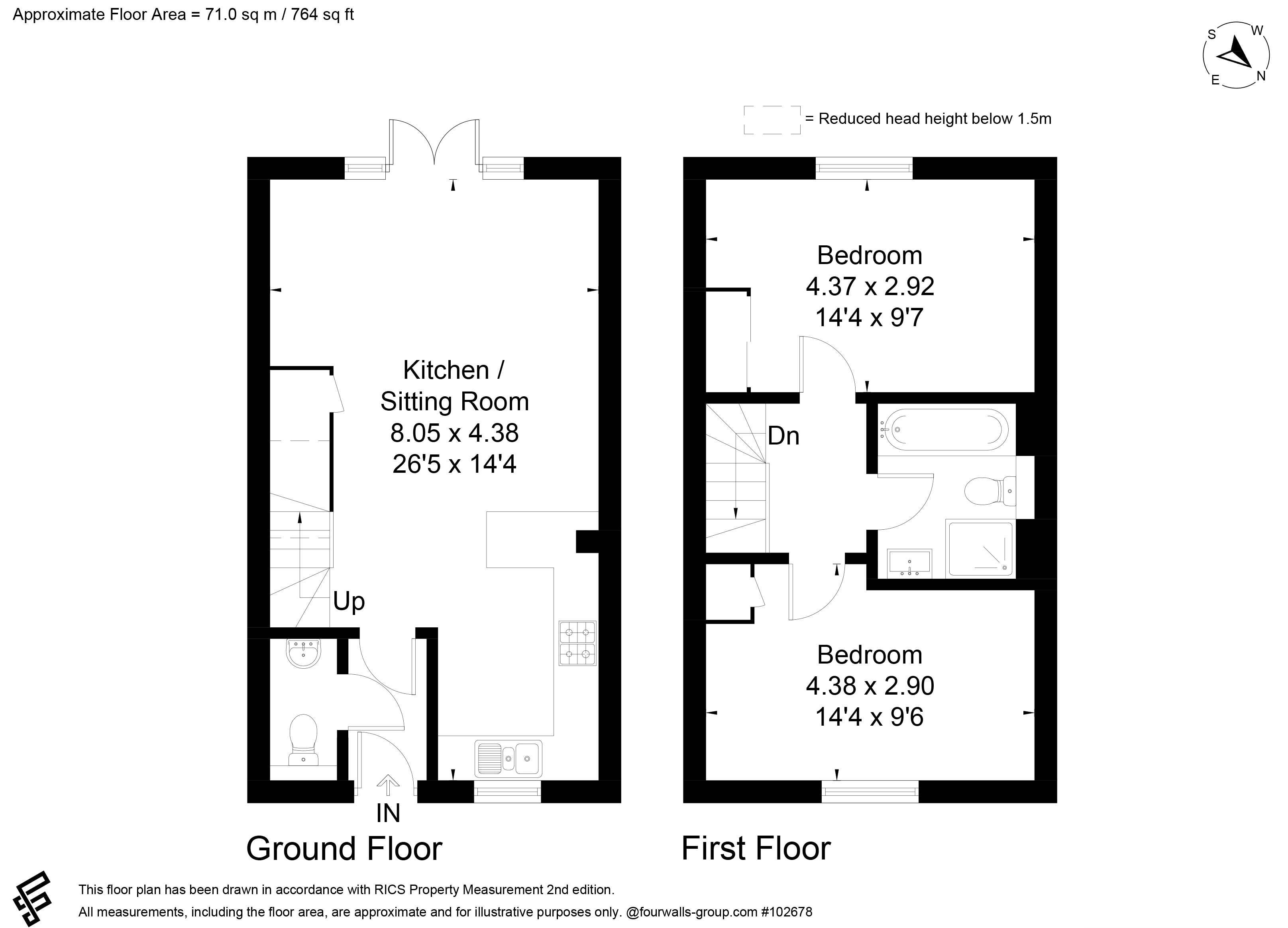 16 Farrier Lane, Cranleigh floorplan