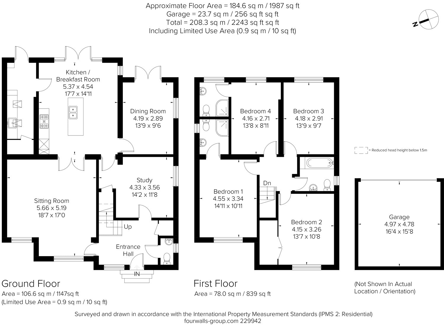 4 Bedrooms Detached house for sale in Bottom Lane, Seer Green, Beaconsfield, Buckinghamshire HP9