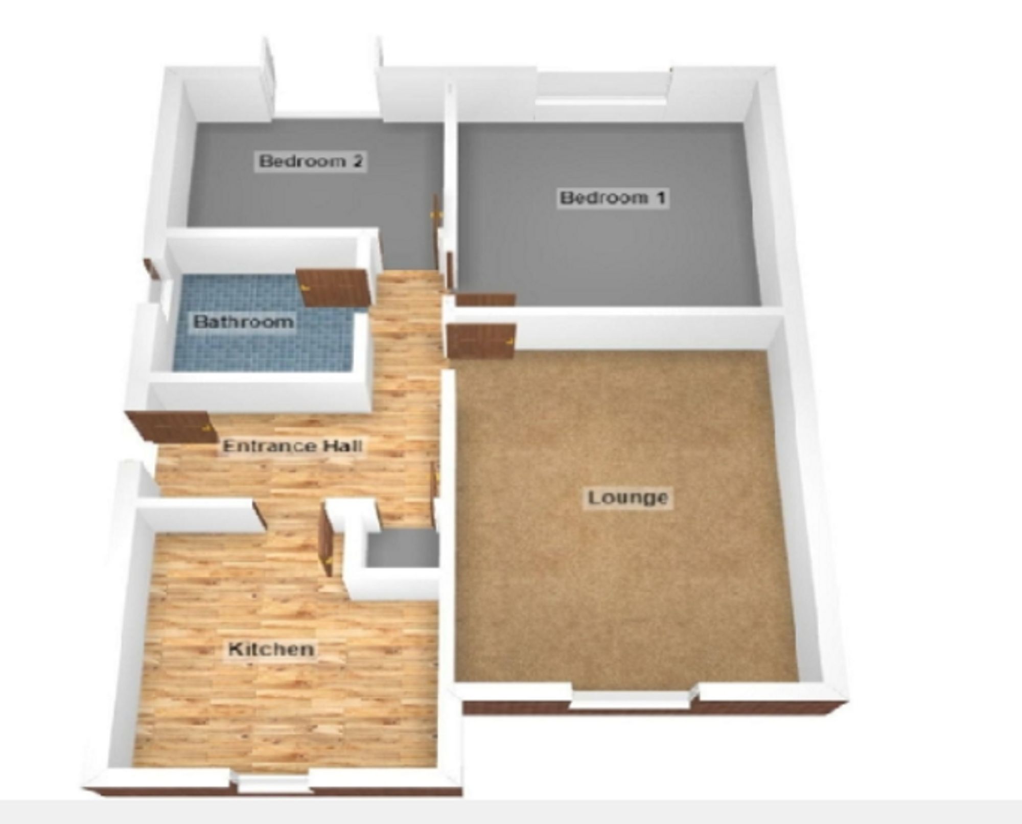 23 Tremains Court, Bridgend floorplan