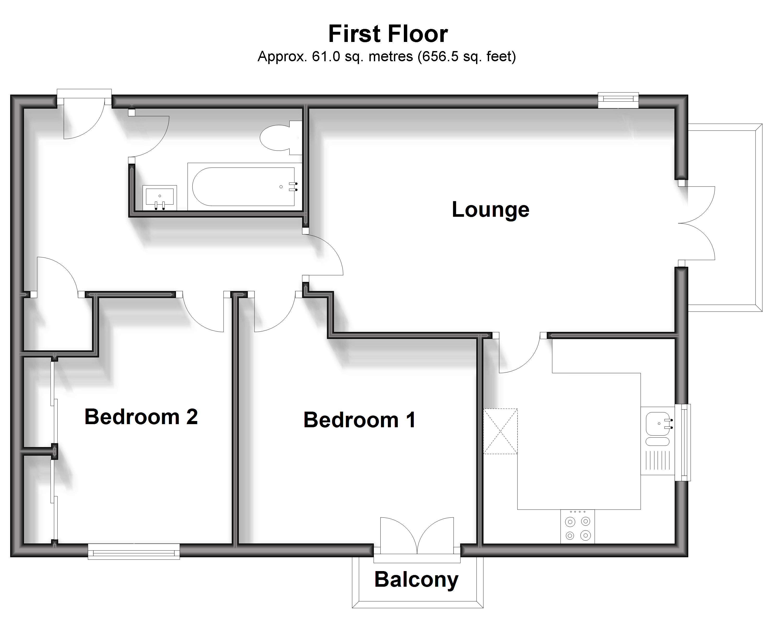 10a Luccombe Road, Shanklin floorplan