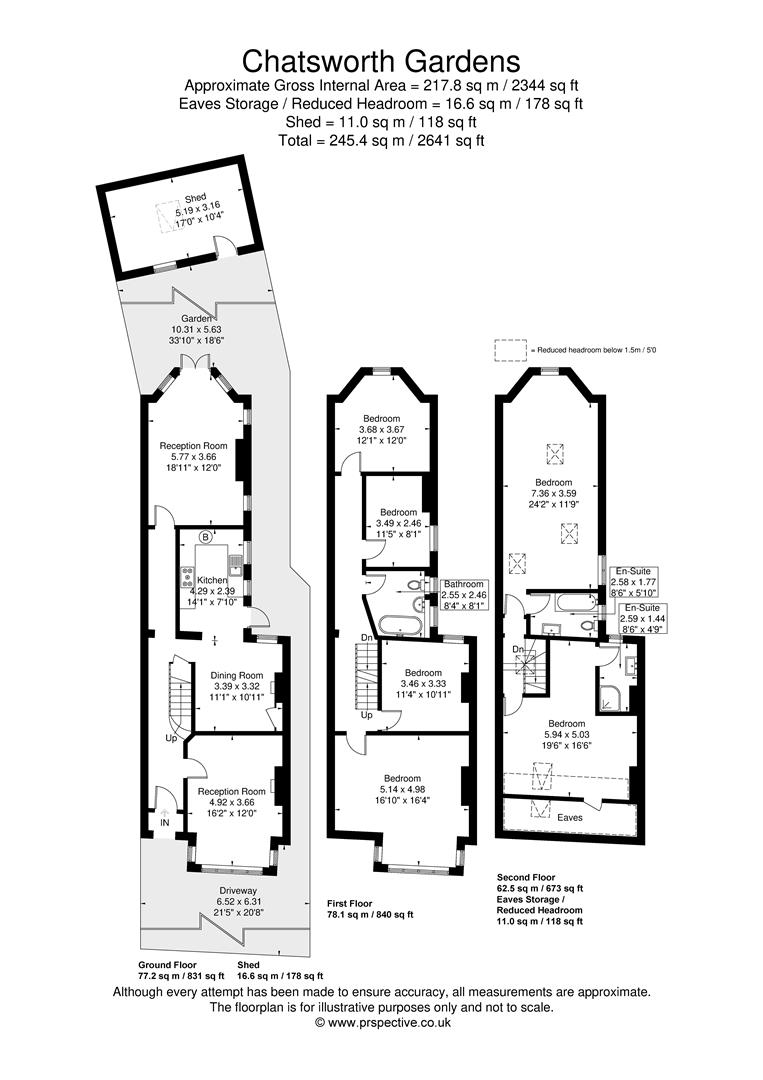 24, Chatsworth Gardens, London floorplan