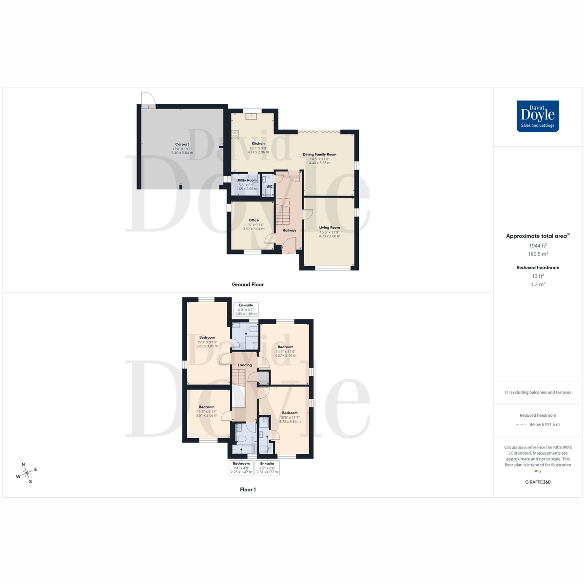 Fieldview, Bell Lane, Abbots Langley floorplan