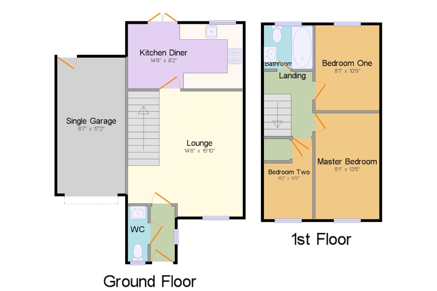 3 Bedrooms Semi-detached house for sale in The Finches, Sandy, Bedfordshire SG19