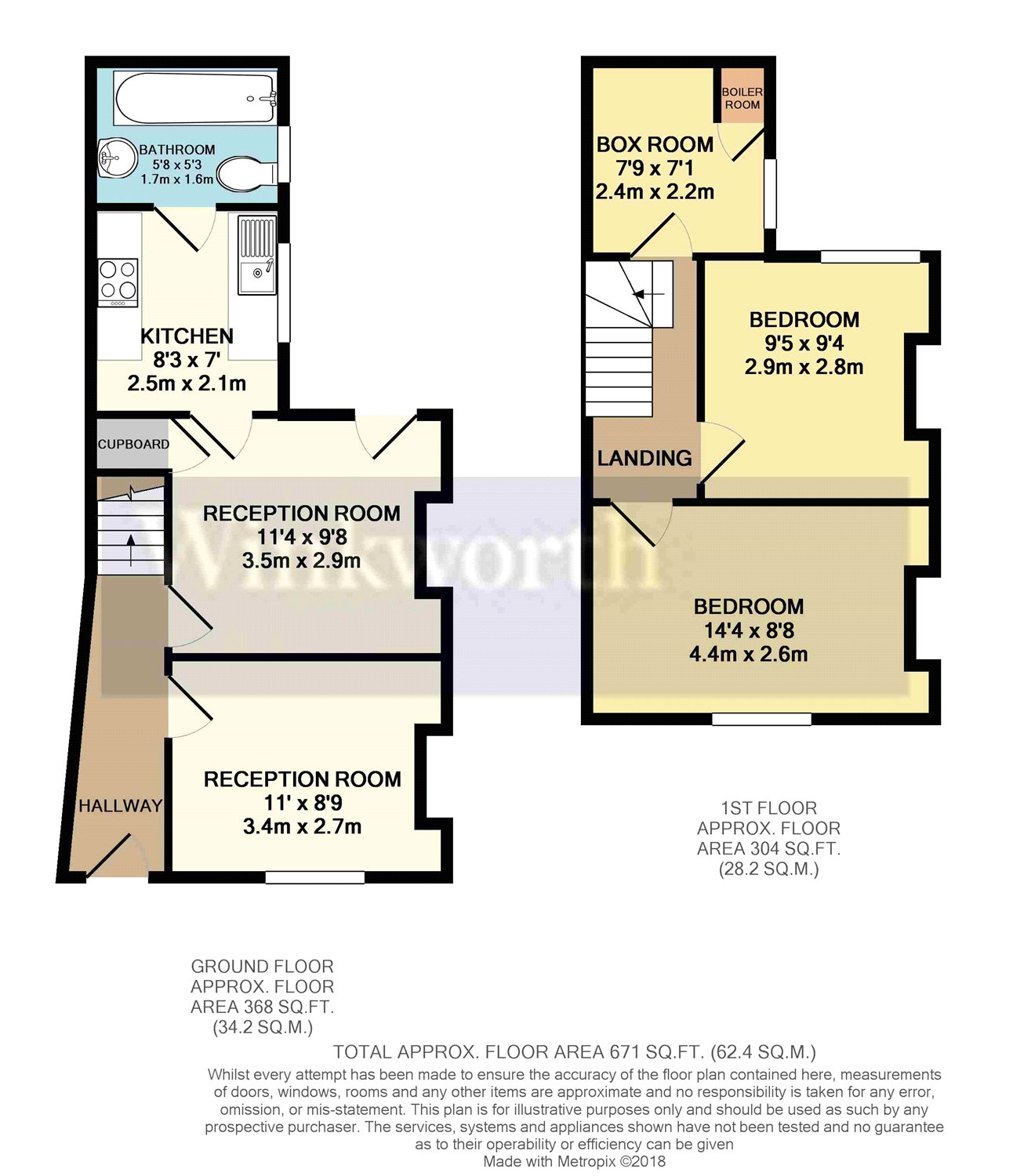 26, Stanley Street, Berkshire floorplan