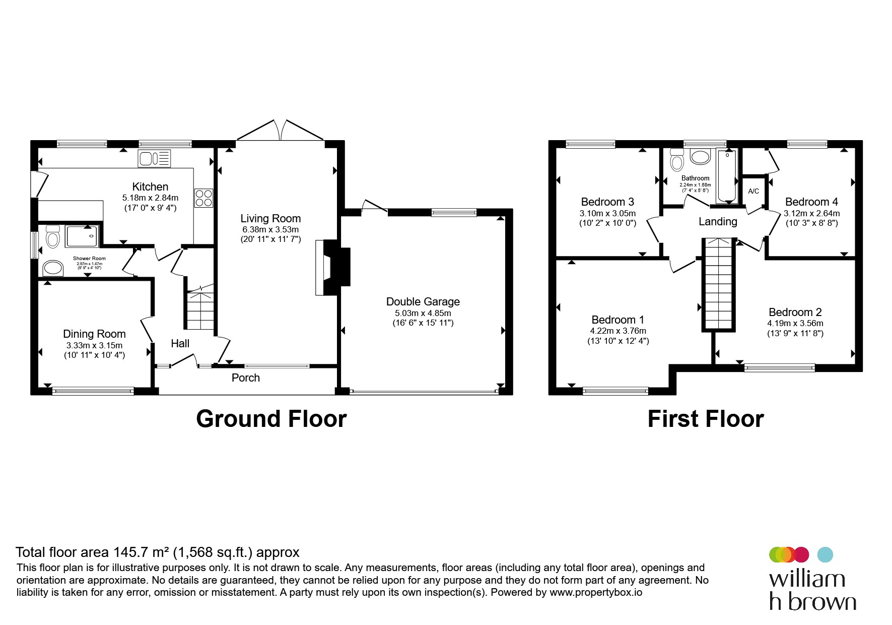 7, Old Hall Drive, King's Lynn floorplan