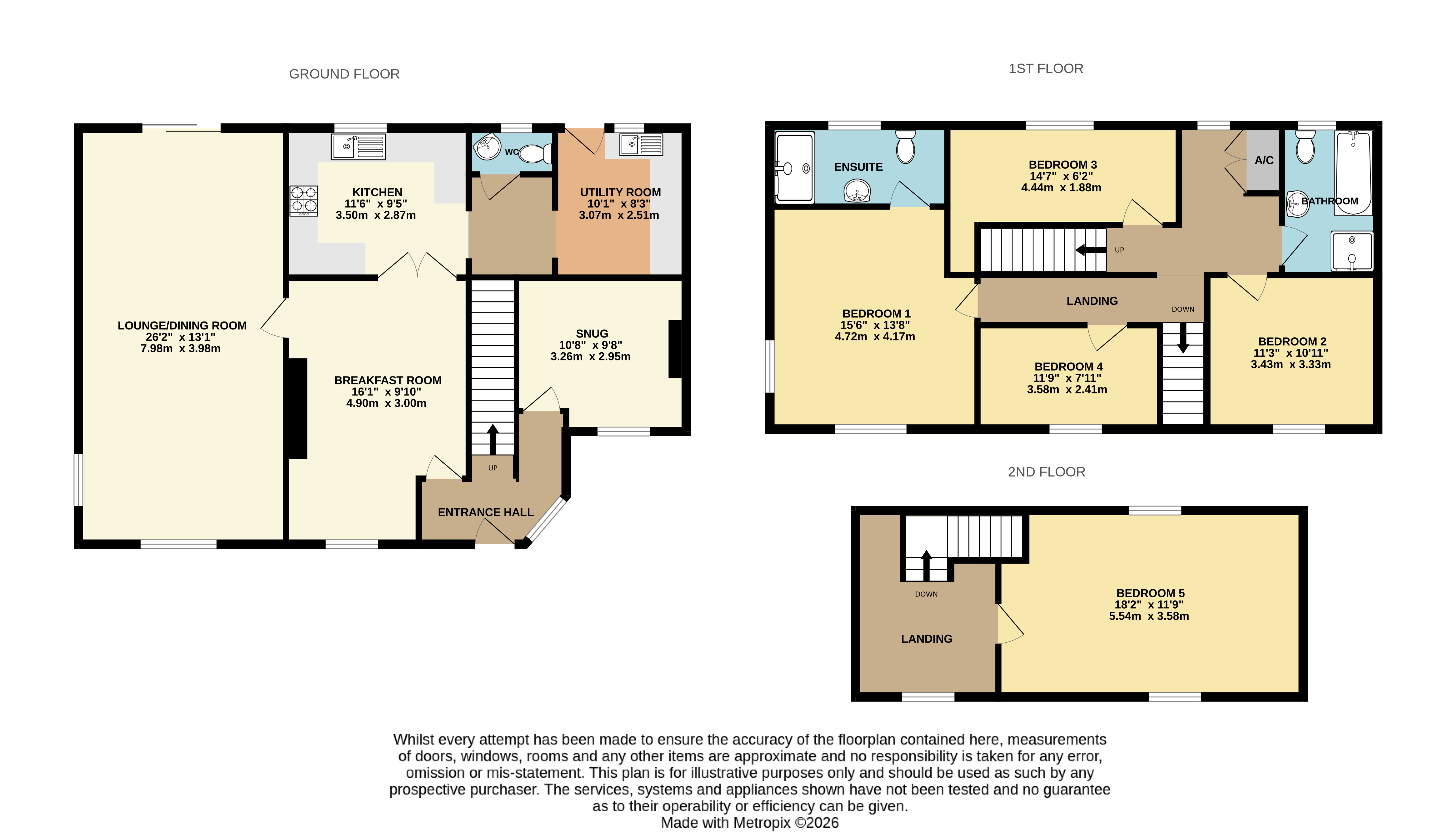 Grasmere,, Shirwell Road, Devon floorplan