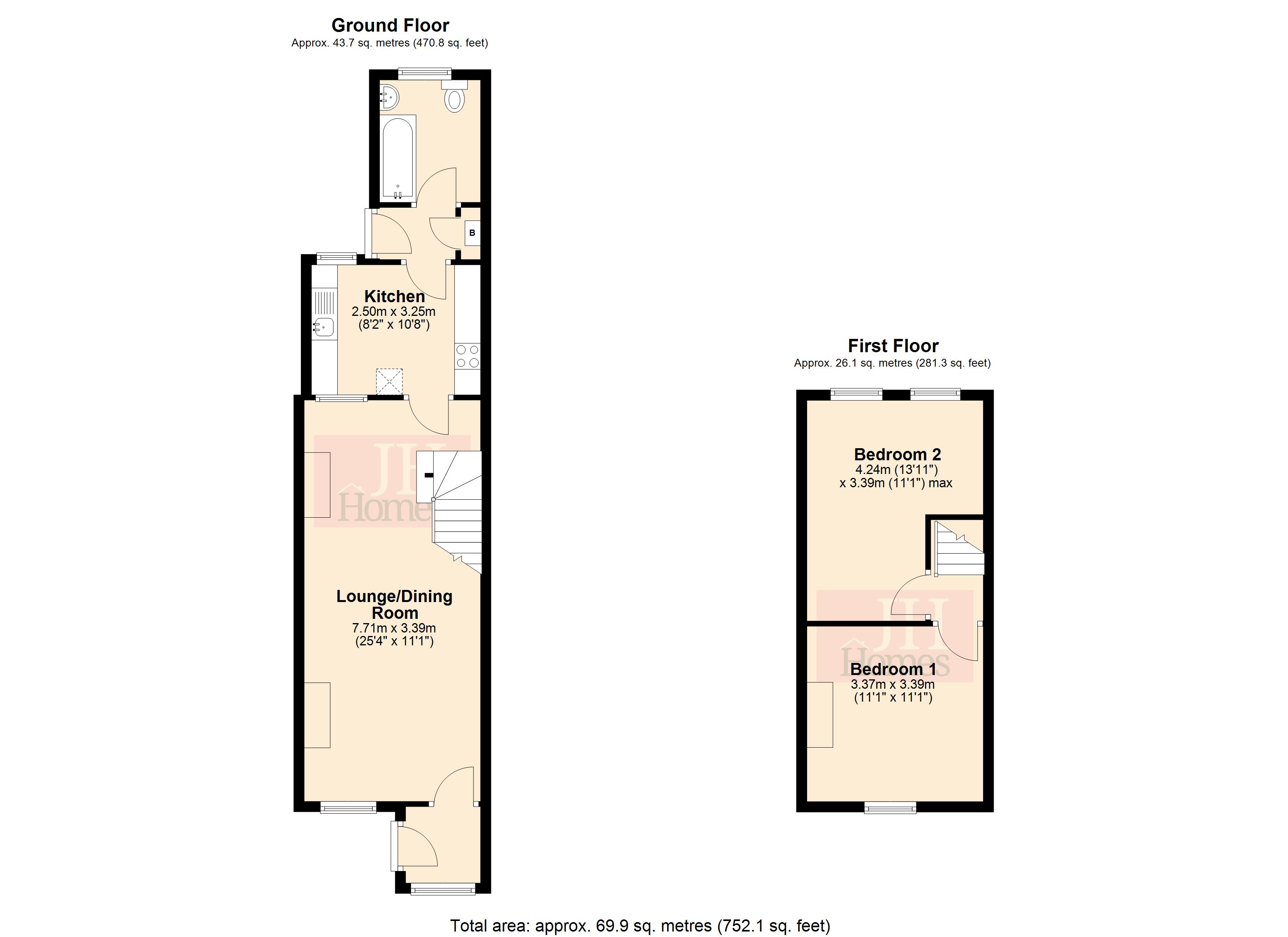 24, Park Road, Ulverston floorplan