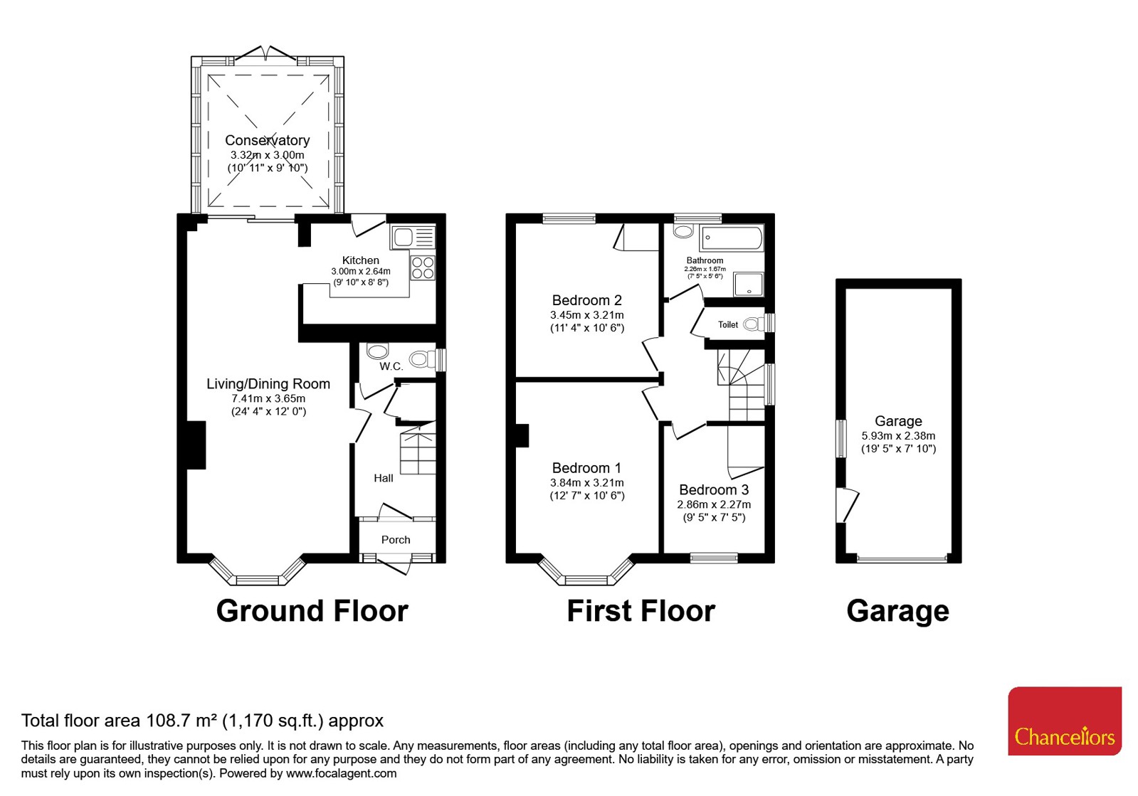 Whitton Dene, Hounslow floorplan