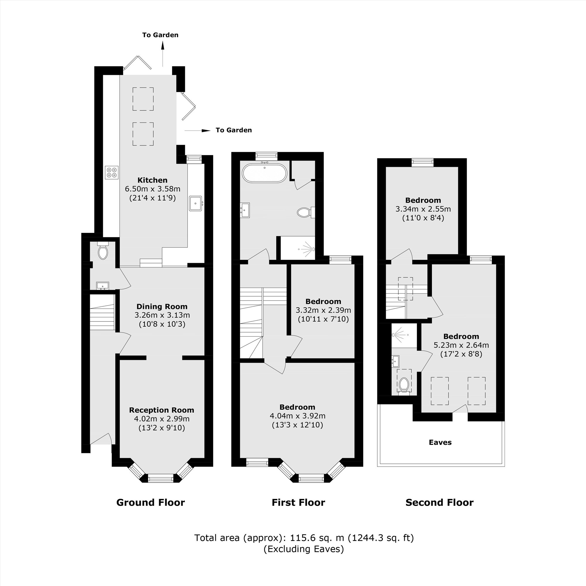 82, Alabama Street, London floorplan